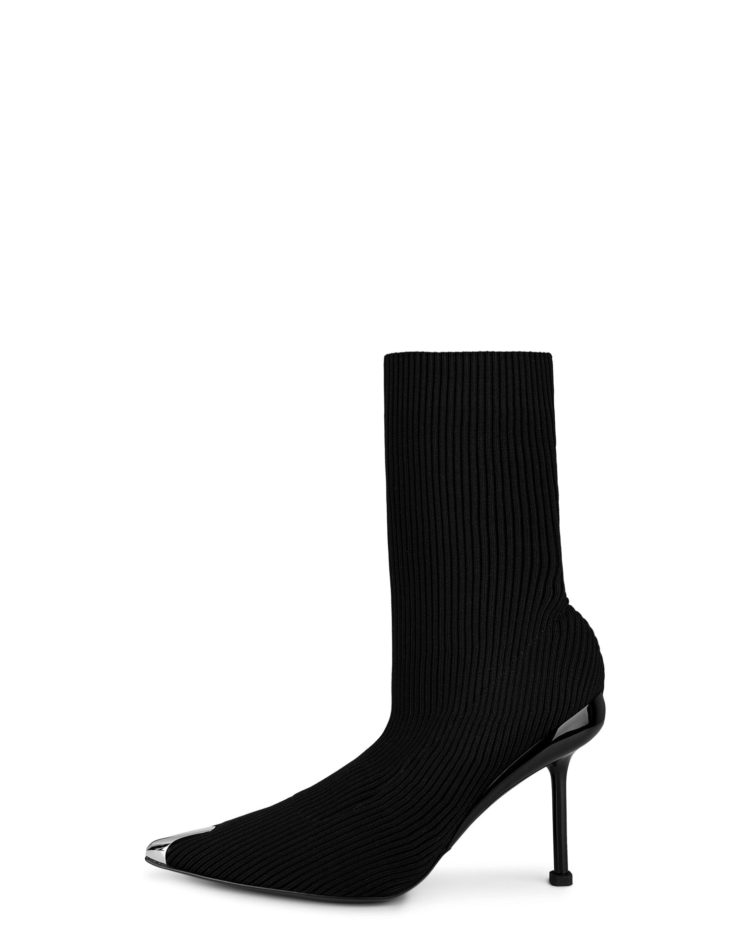 LUXURY HUB ALEXANDER MCQUEEN SOCK HEELED BOOTS