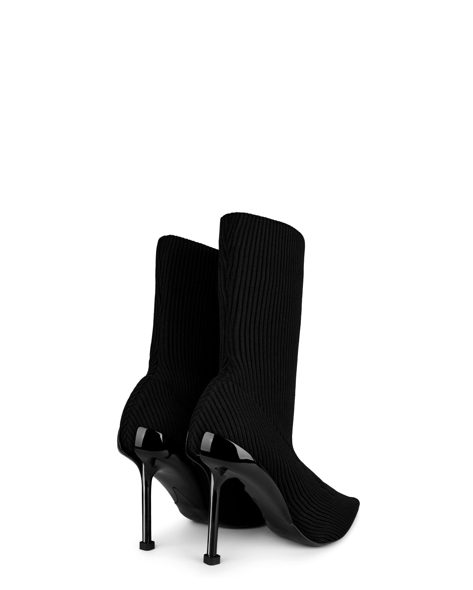 LUXURY HUB ALEXANDER MCQUEEN SOCK HEELED BOOTS