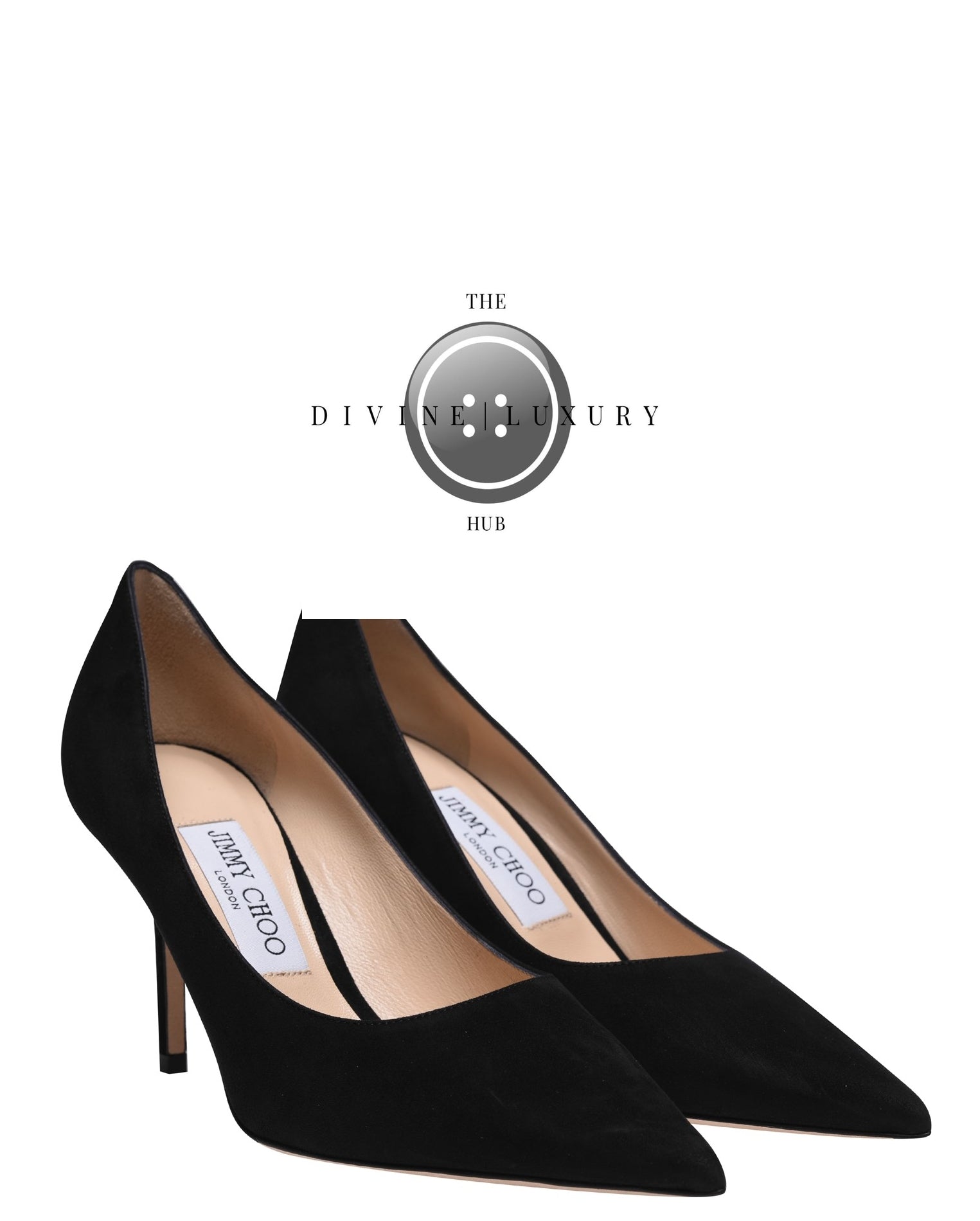 LUXURY HUB JIMMY CHOO LOVE SUEDE 85H HEELS