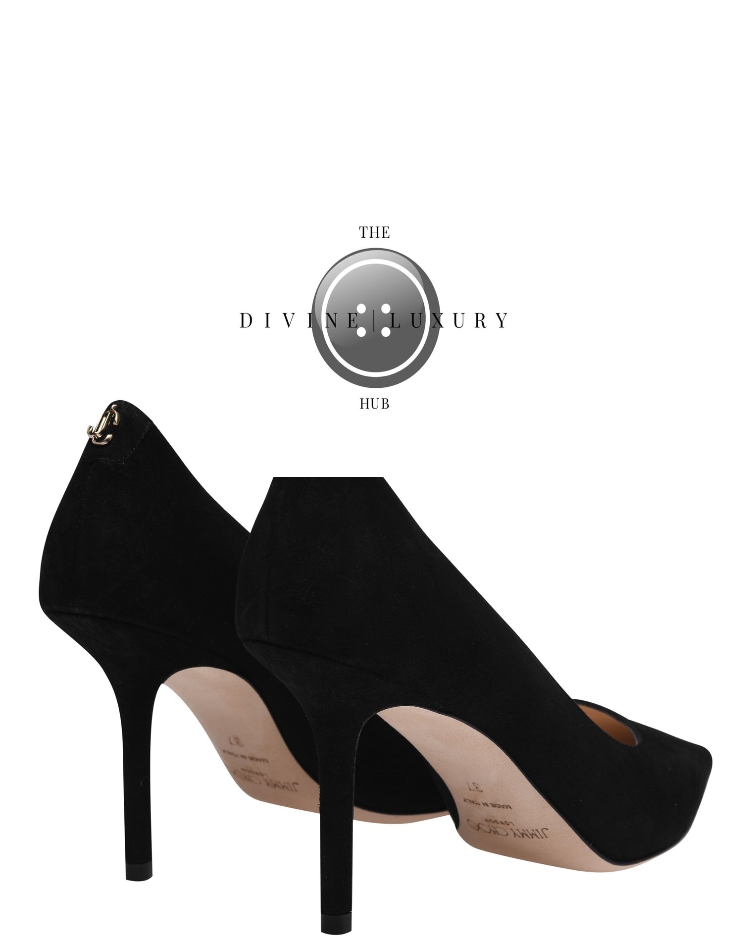 LUXURY HUB JIMMY CHOO LOVE SUEDE 85H HEELS