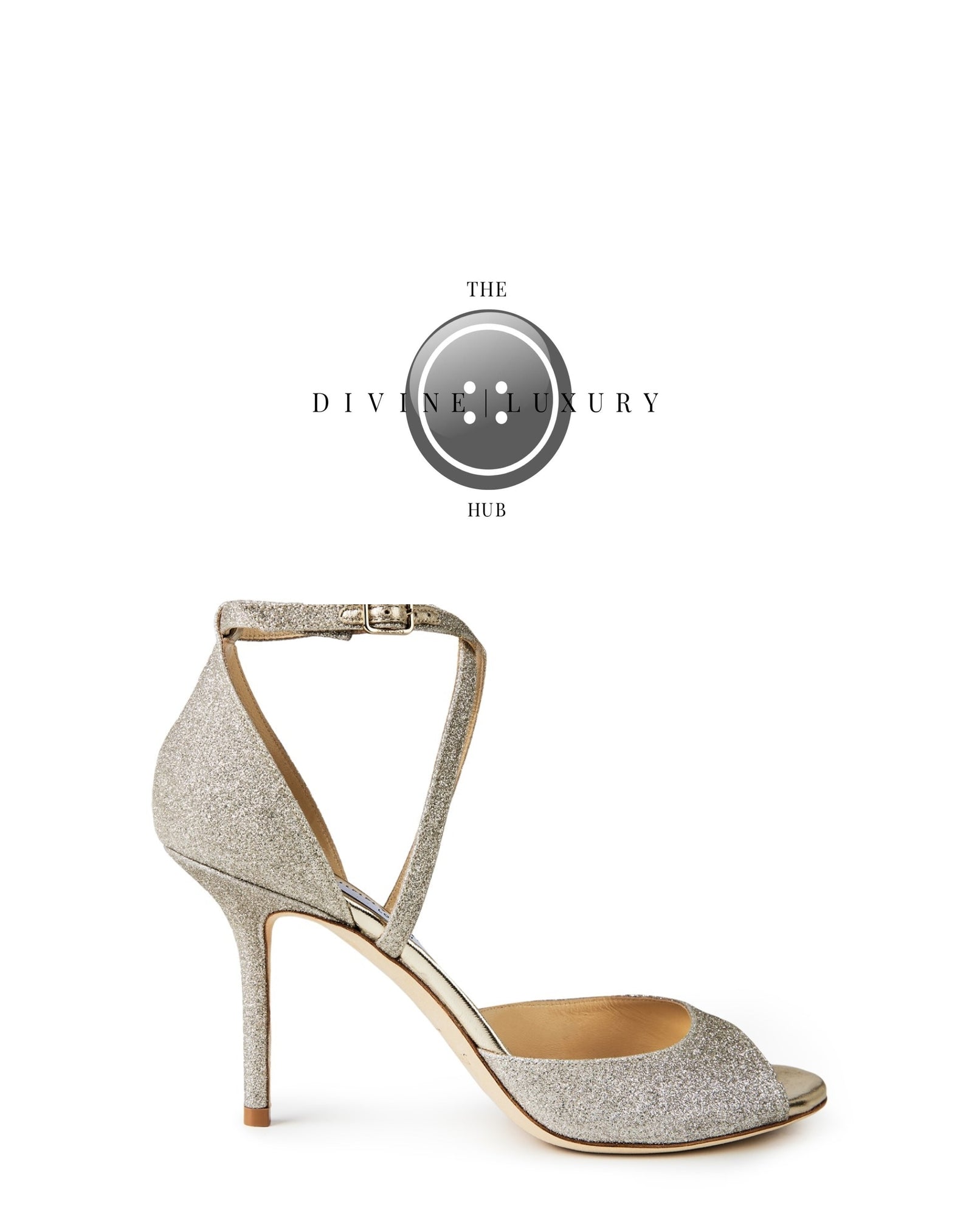 LUXURY HUB JIMMY CHOO EMSY 85 HEELED SANDALS