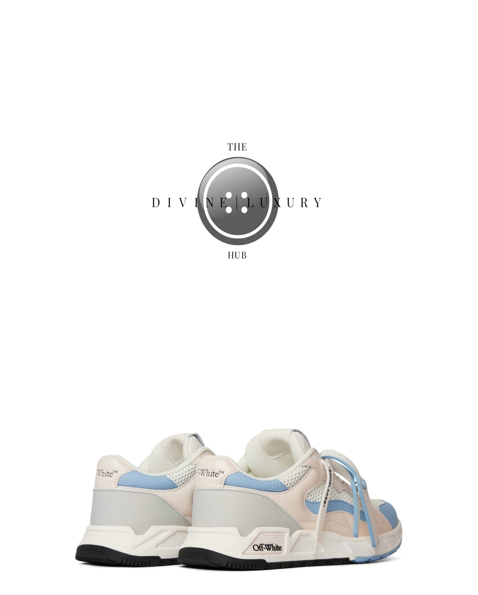 LUXURY HUB OFF WHITE RUNNER B LOW TRAINERS