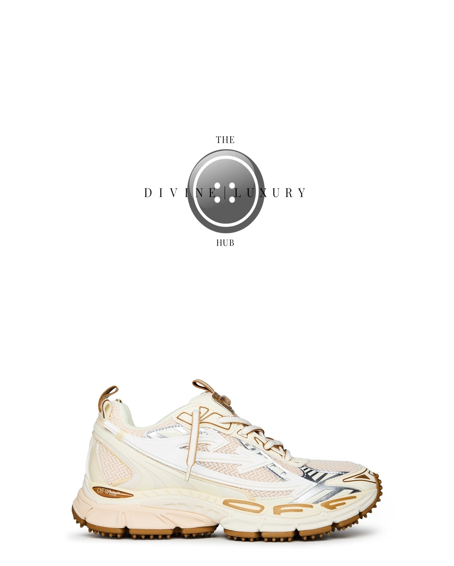 LUXURY HUB OFF WHITE BE RIGHT BACK SNEAKER