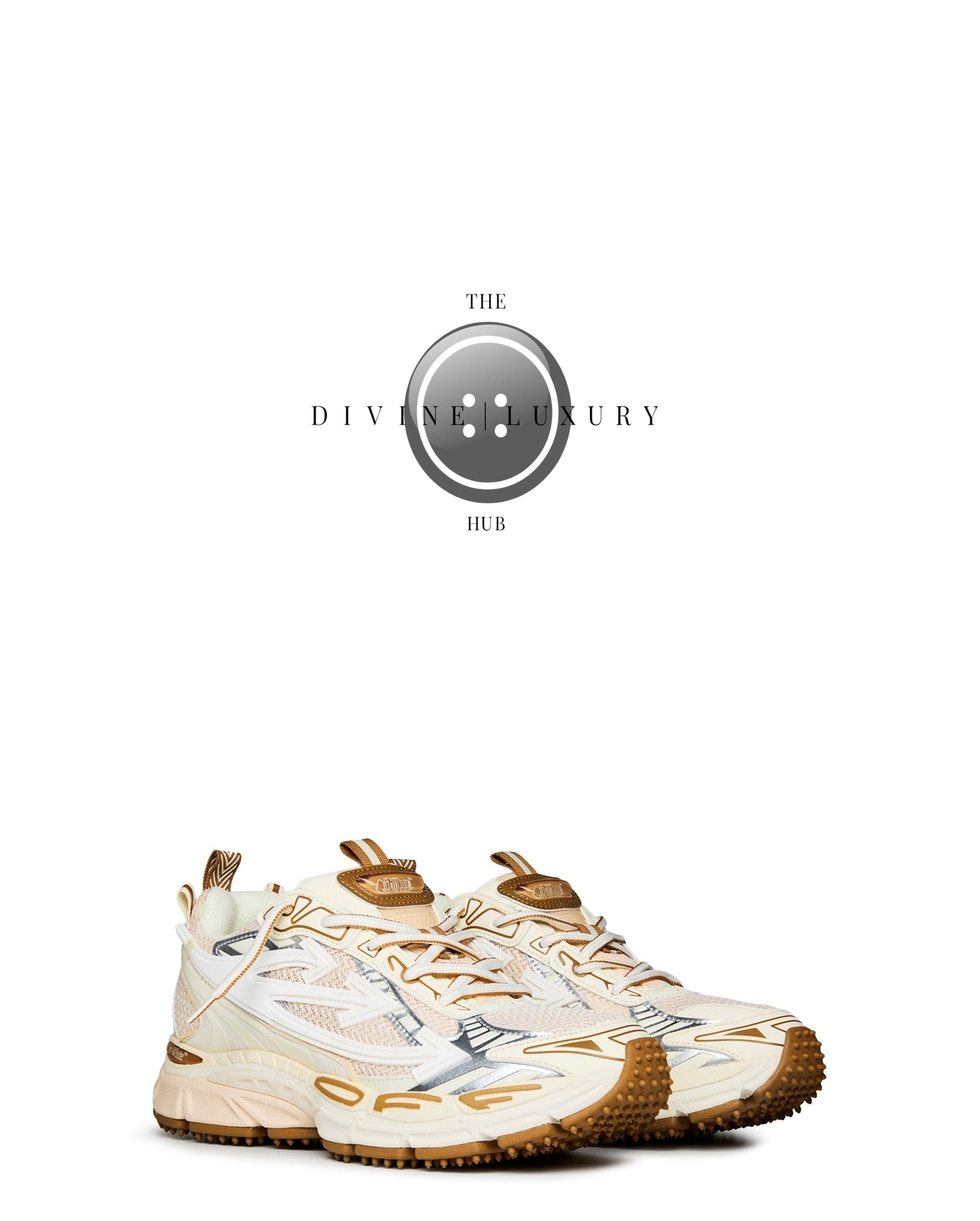 LUXURY HUB OFF WHITE BE RIGHT BACK SNEAKER