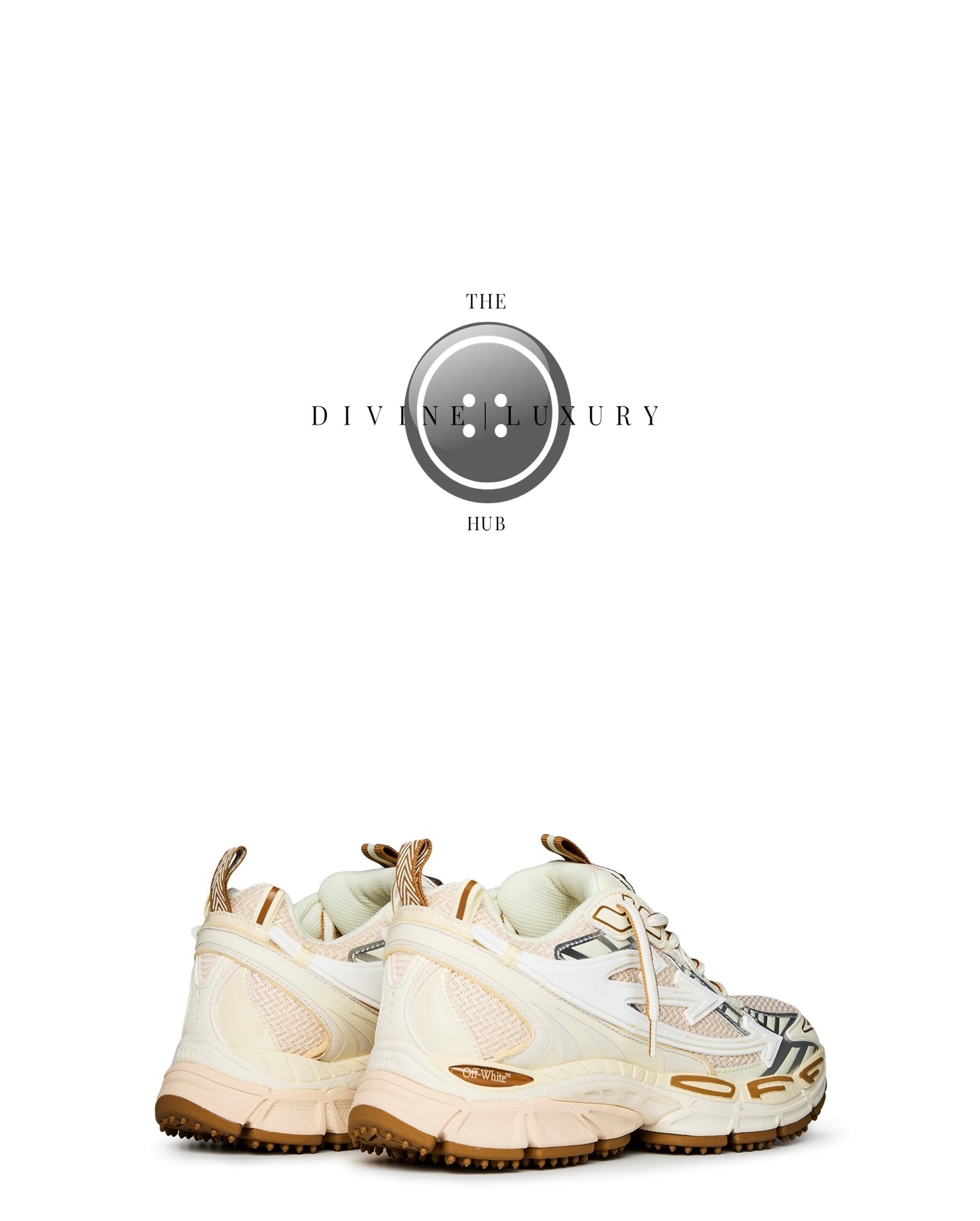 LUXURY HUB OFF WHITE BE RIGHT BACK SNEAKER