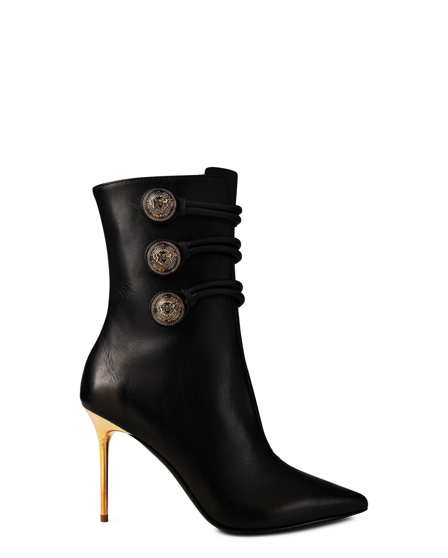 LUXURY HUB BALMAIN ALMA ANKLE BOOTS