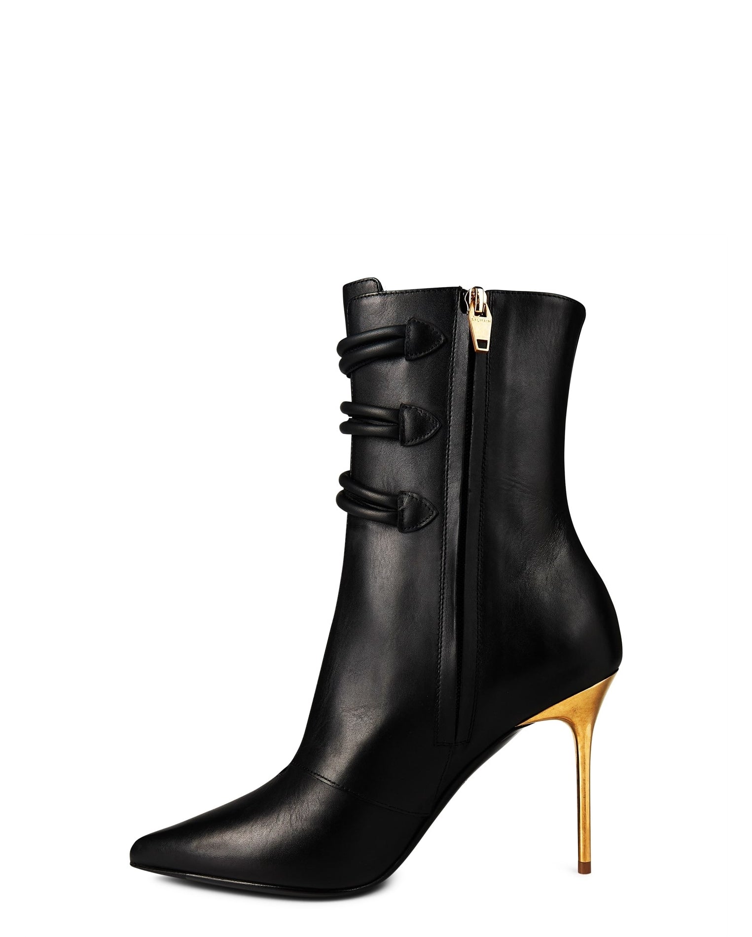 LUXURY HUB BALMAIN ALMA ANKLE BOOTS