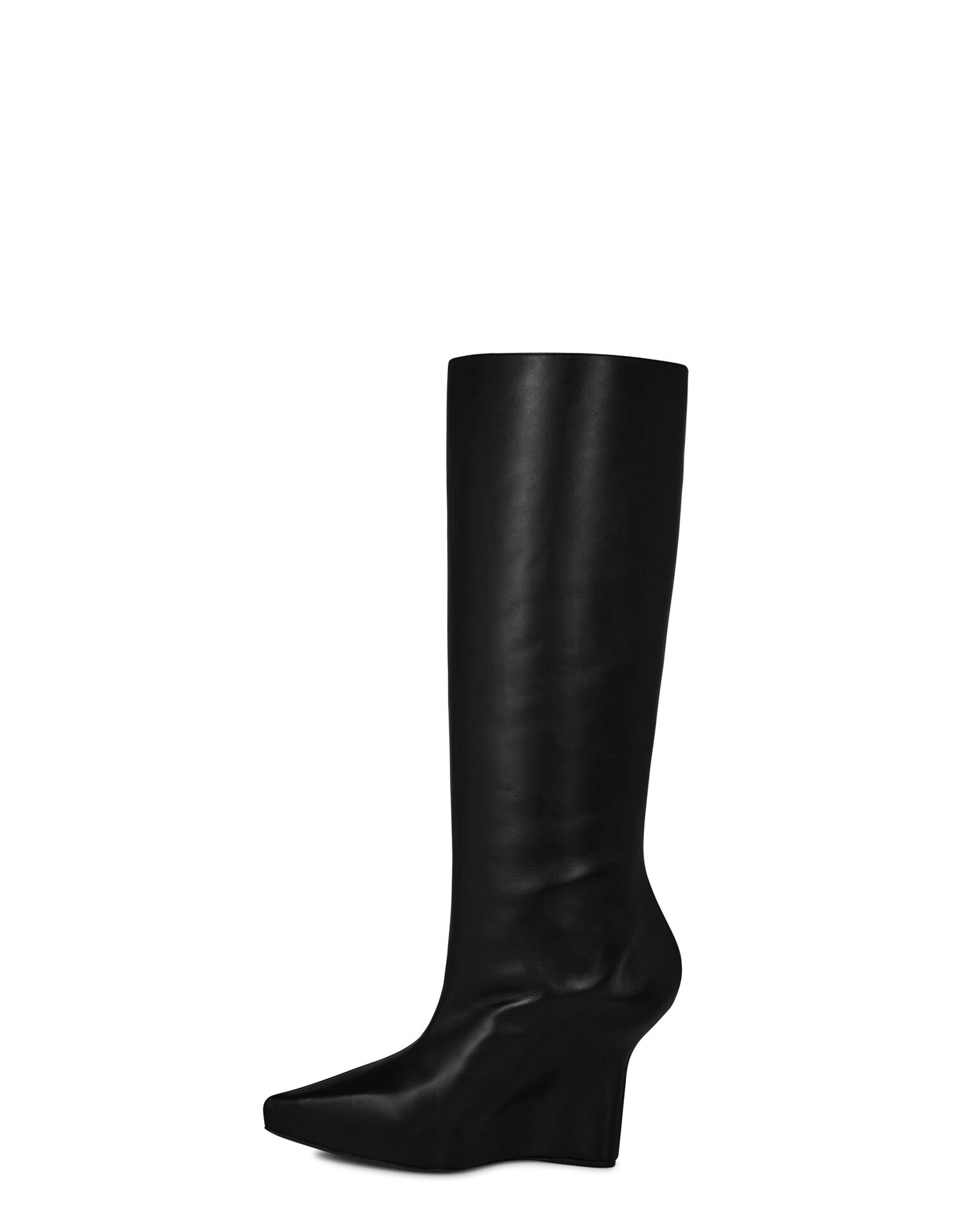 LUXURY HUB GIVENCHY G LOCK WEDGE HIGH BOOTS