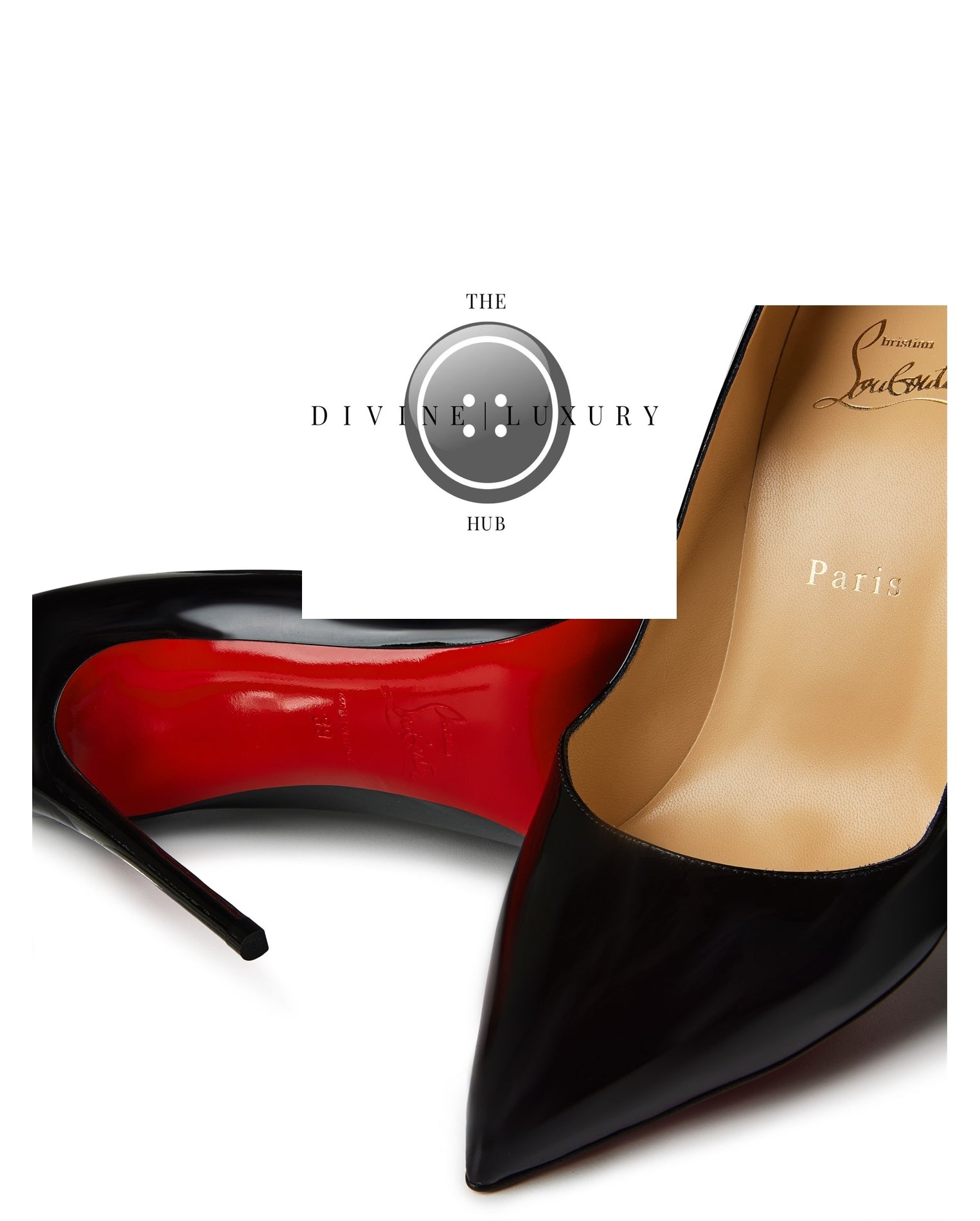 LUXURY HUB CHRISTIAN LOUBOUTIN HOT CHICK 100 PUMPS