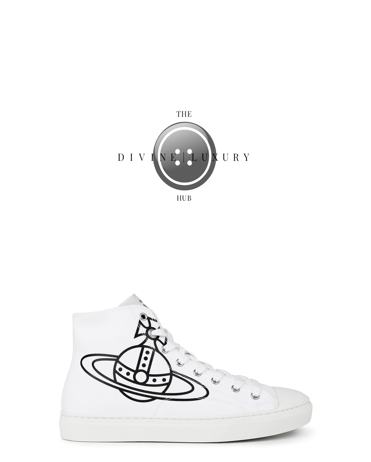 LUXURY HUB VIVIENNE WESTWOOD PLIMSOLL SNEAKERS