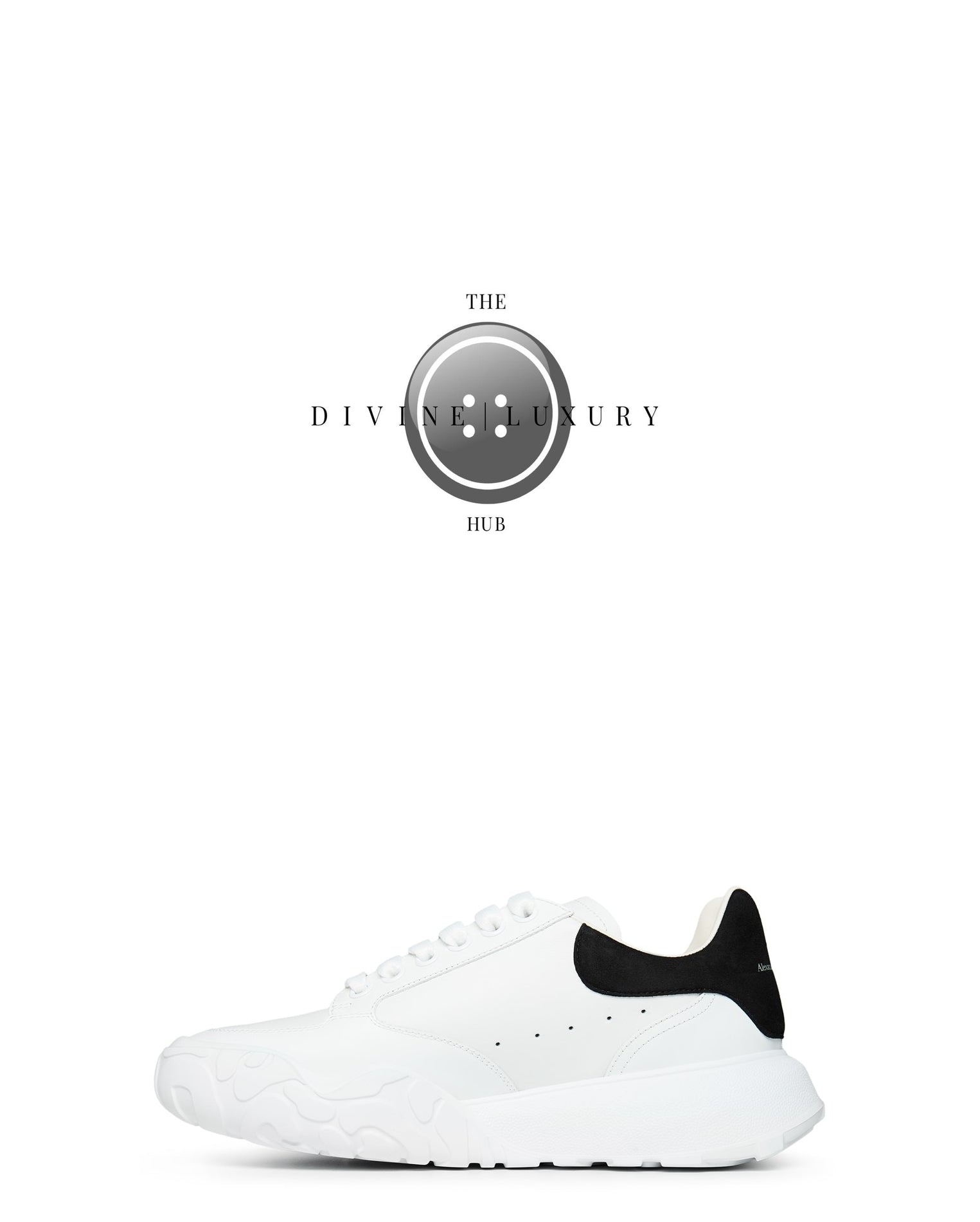 LUXURY HUB ALEXANDER MCQUEEN OVERSIZED COURT TRAINERS