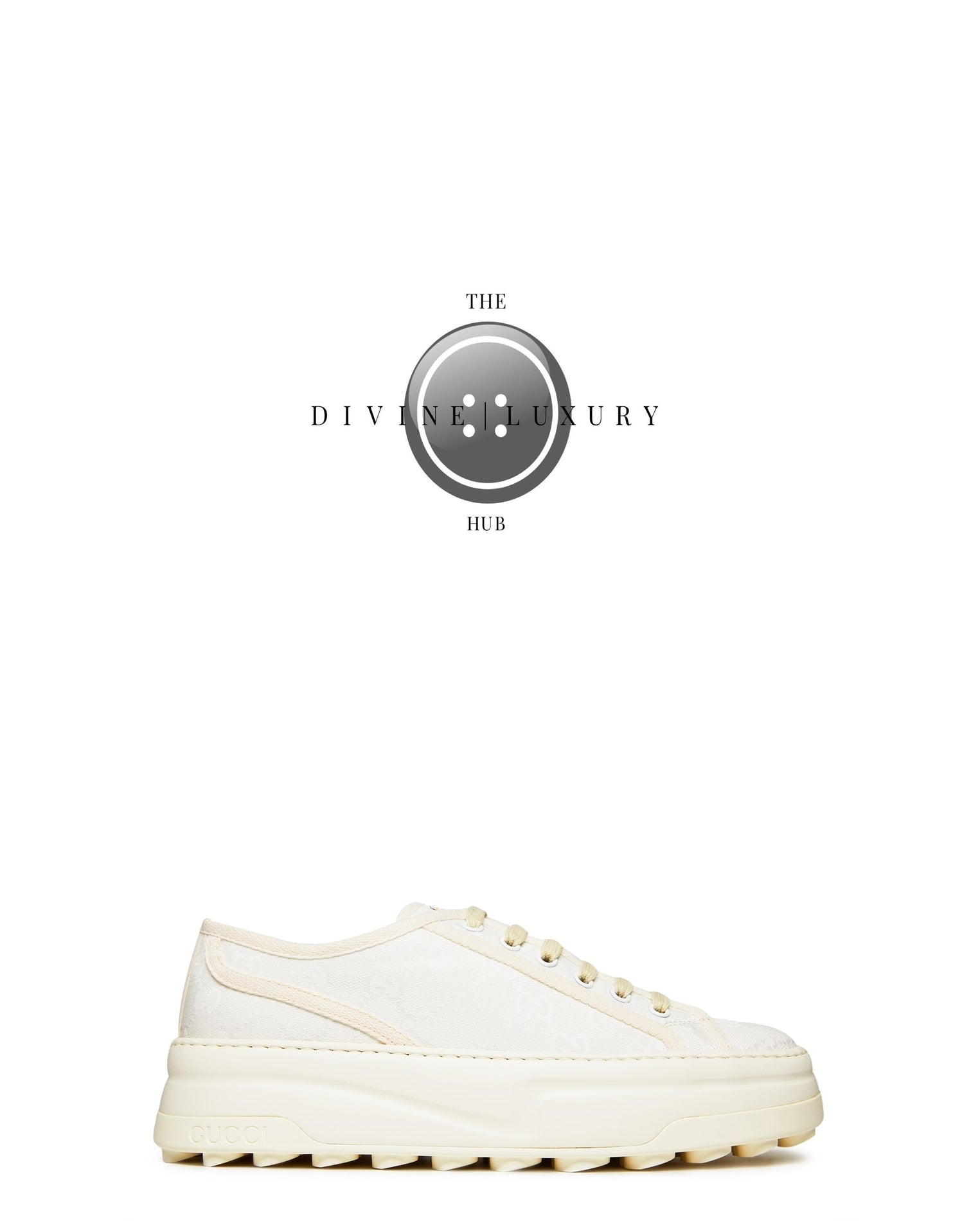 LUXURY HUB GUCCI GG LOW TOP SNEAKERS