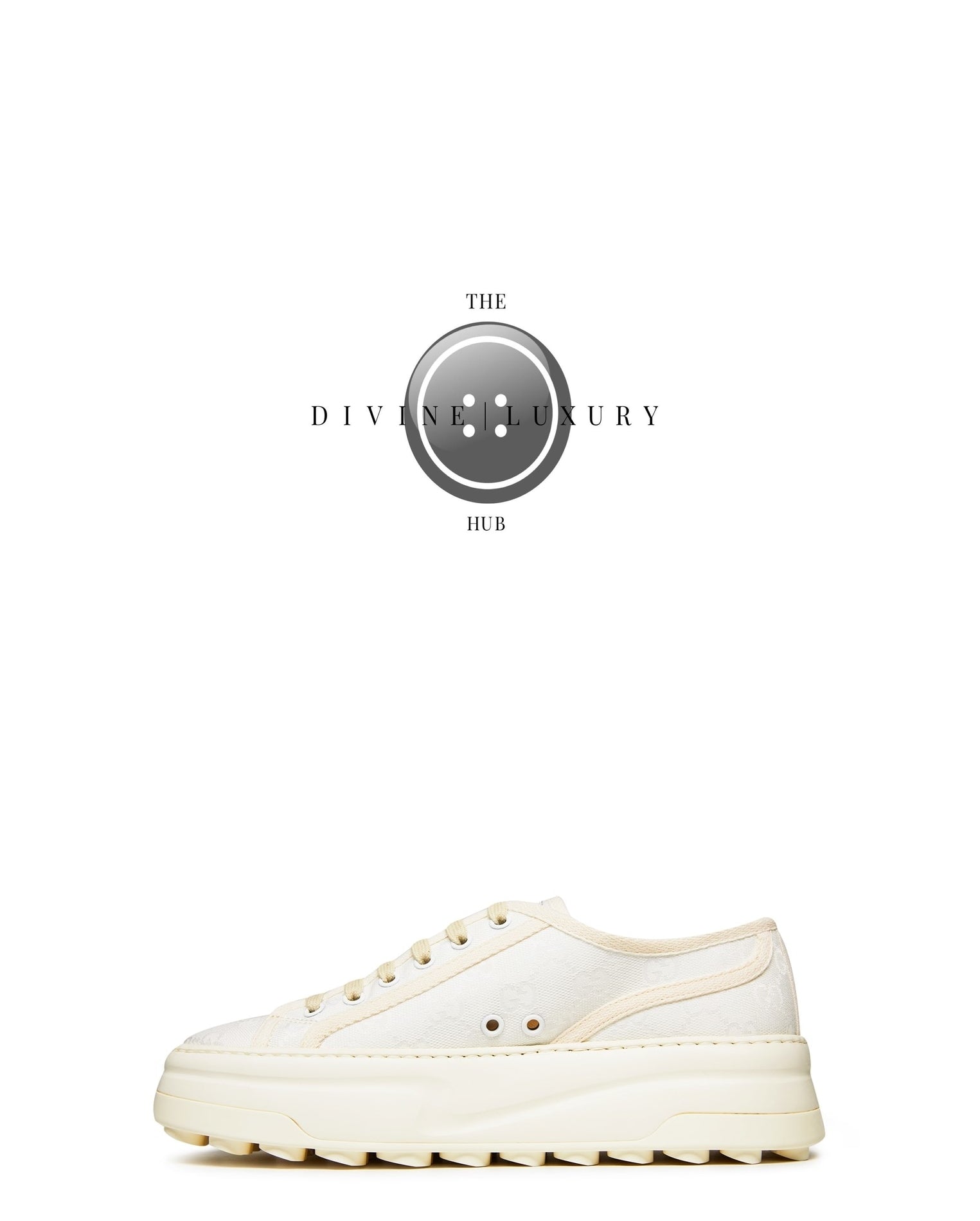 LUXURY HUB GUCCI GG LOW TOP SNEAKERS