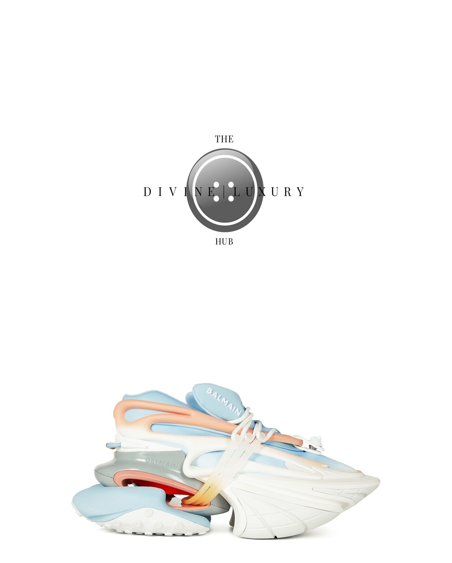 LUXURY HUB BALMAIN UNICORN TRAINERS