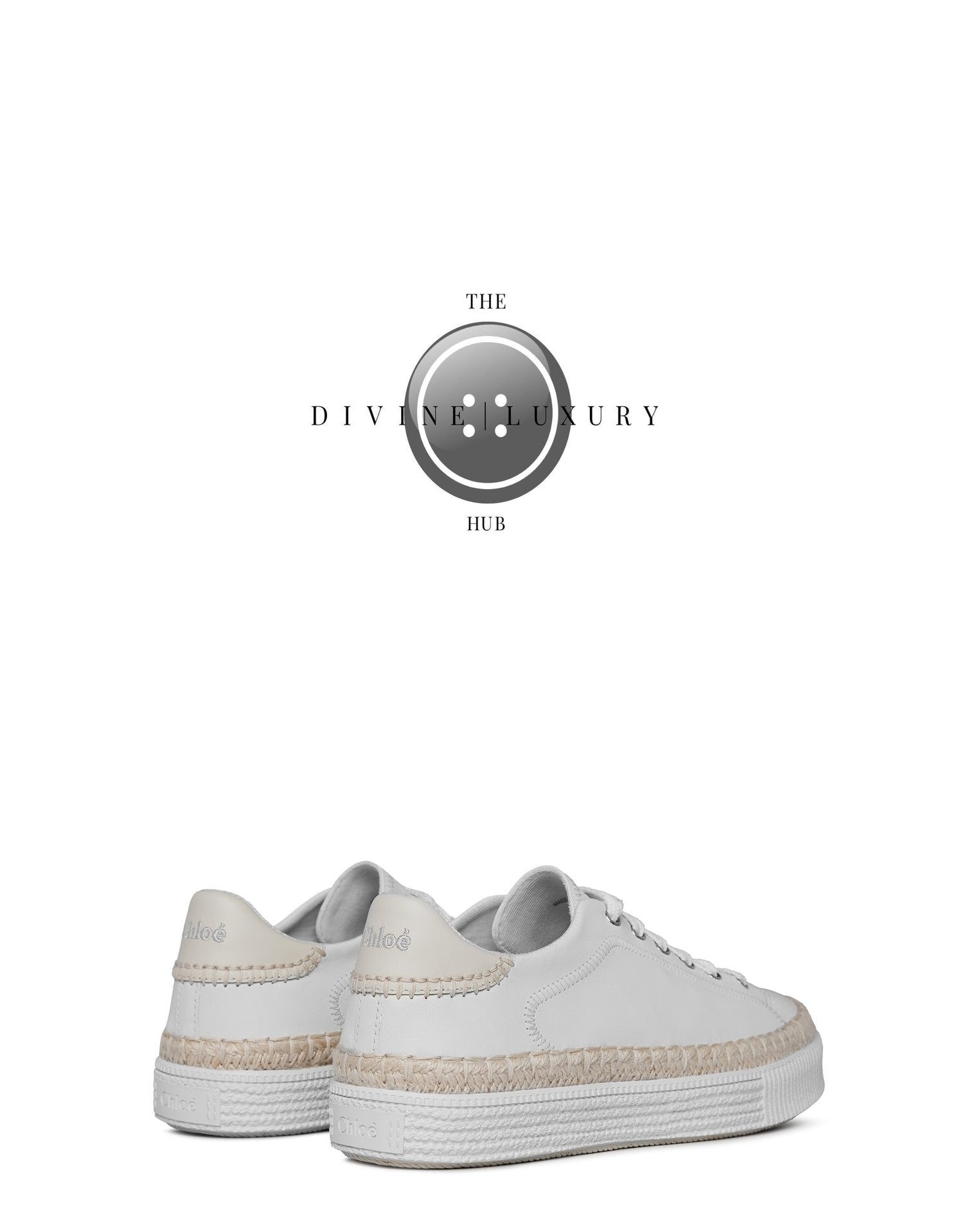 LUXURY HUB CHLOE TELMA LOW TRAINERS