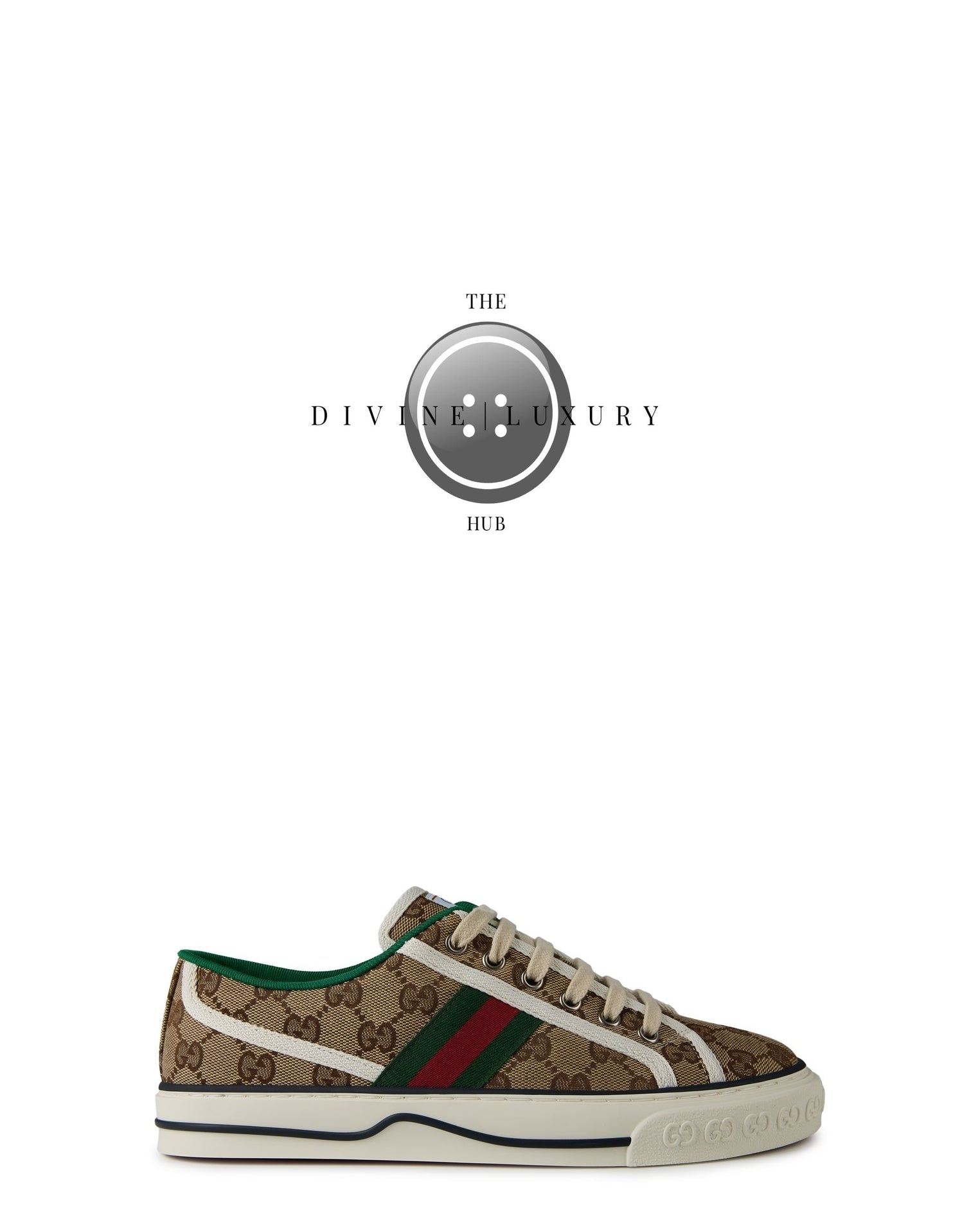 LUXURY HUB GUCCI TENNIS ALL OVER GG 1977 SNEAKERS