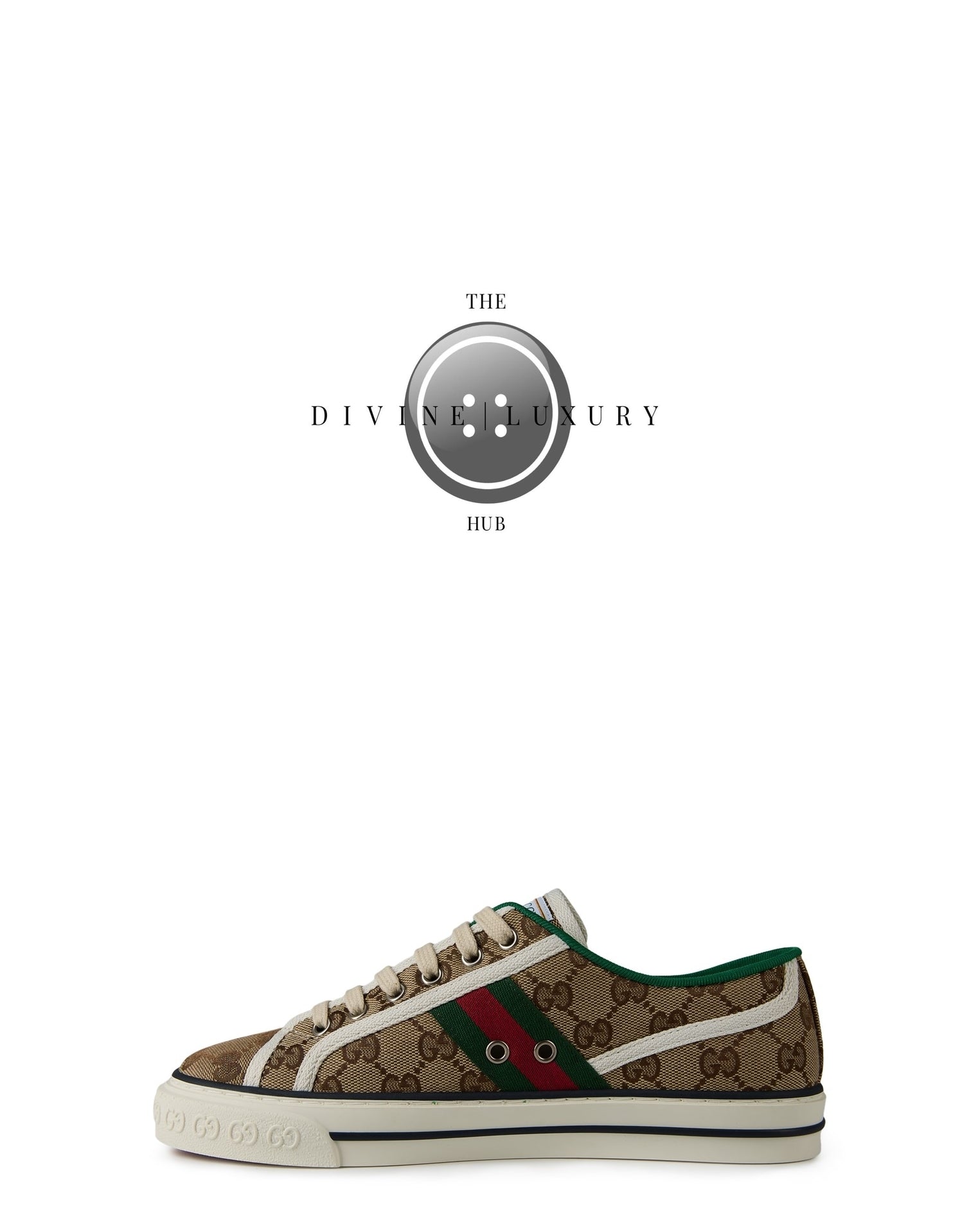 LUXURY HUB GUCCI TENNIS ALL OVER GG 1977 SNEAKERS