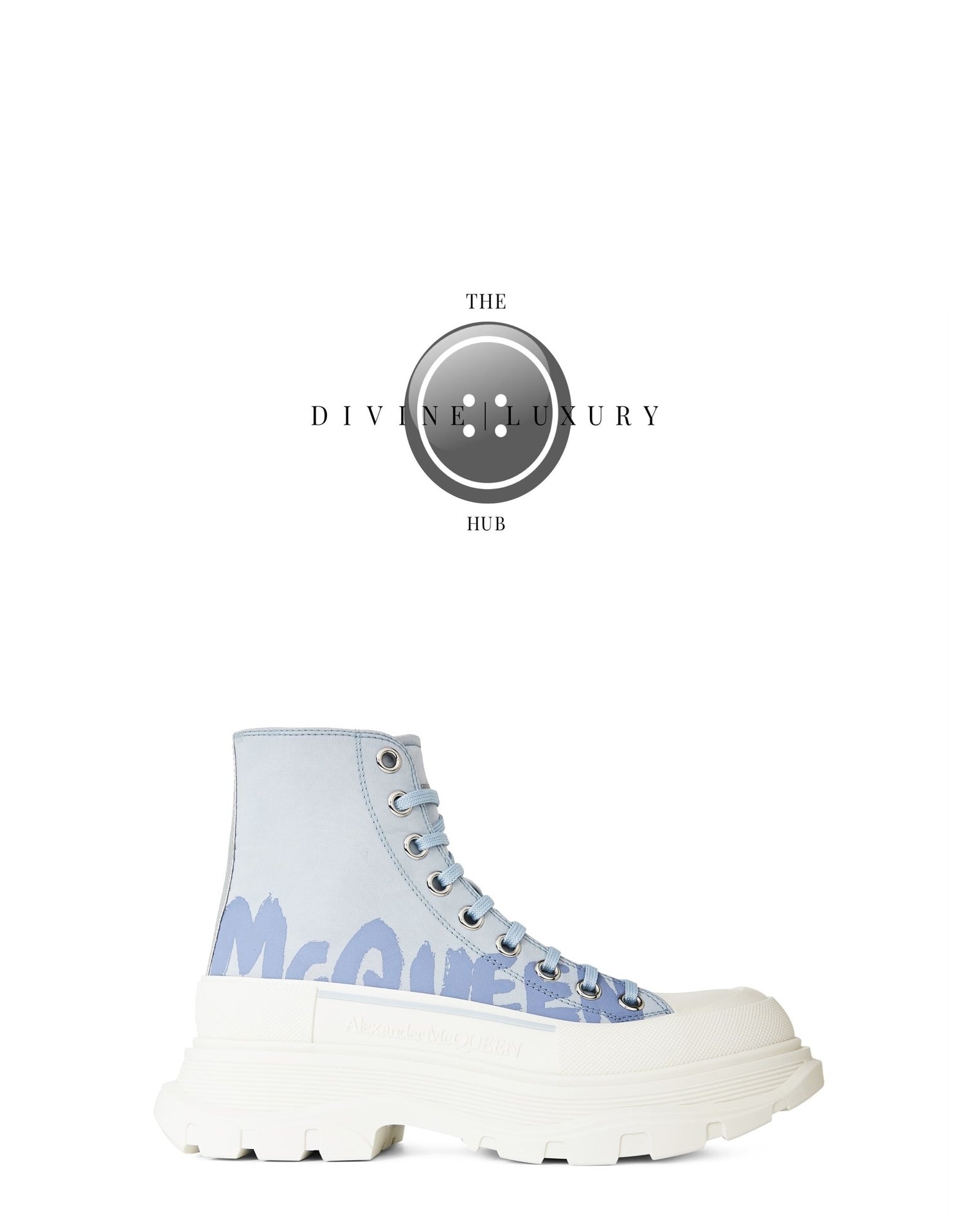 LUXURY HUB ALEXANDER MCQUEEN TREAD GRAFFITI HI TOPS