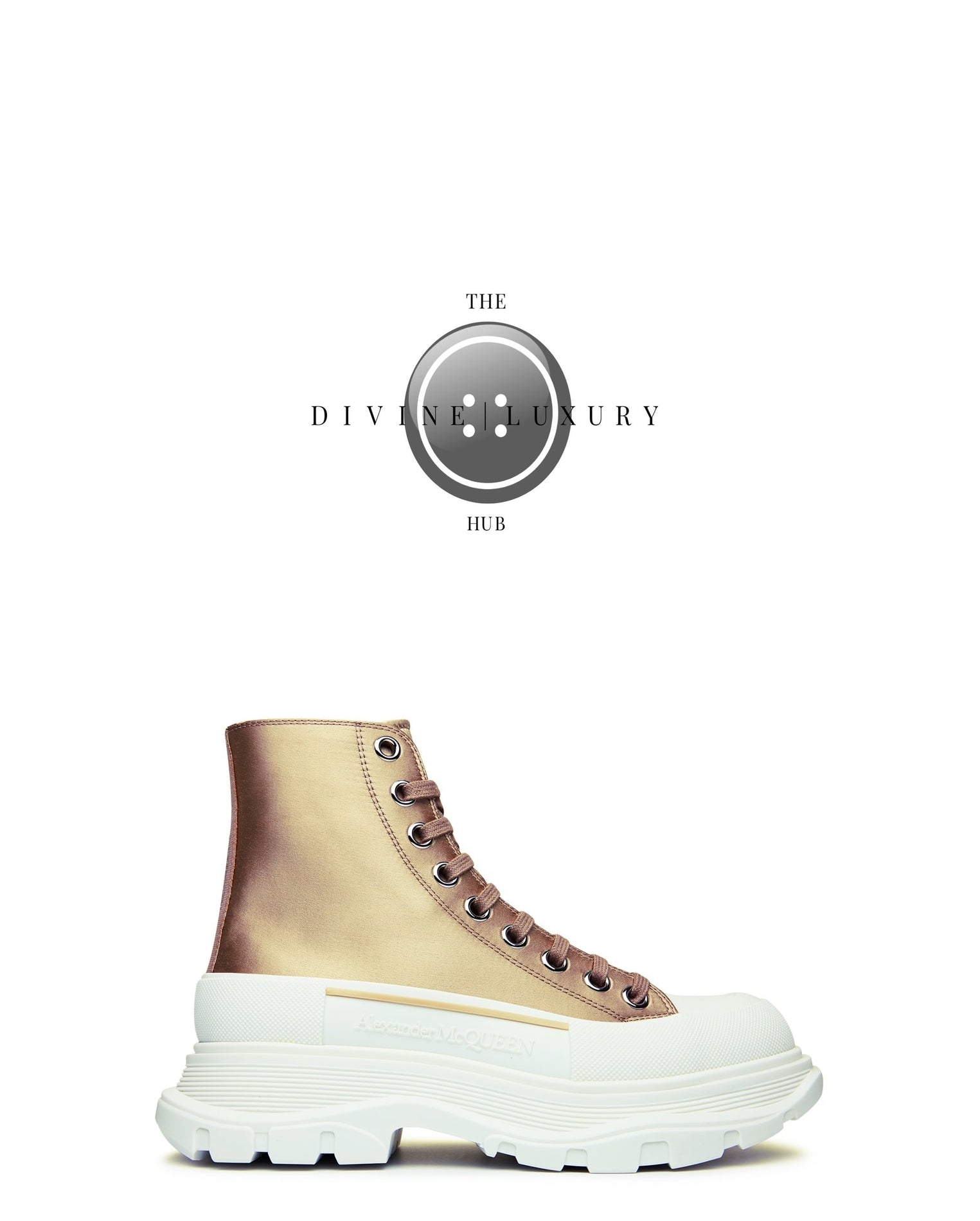 LUXURY HUB ALEXANDER MCQUEEN TREAD SLICK HIGH TOPS