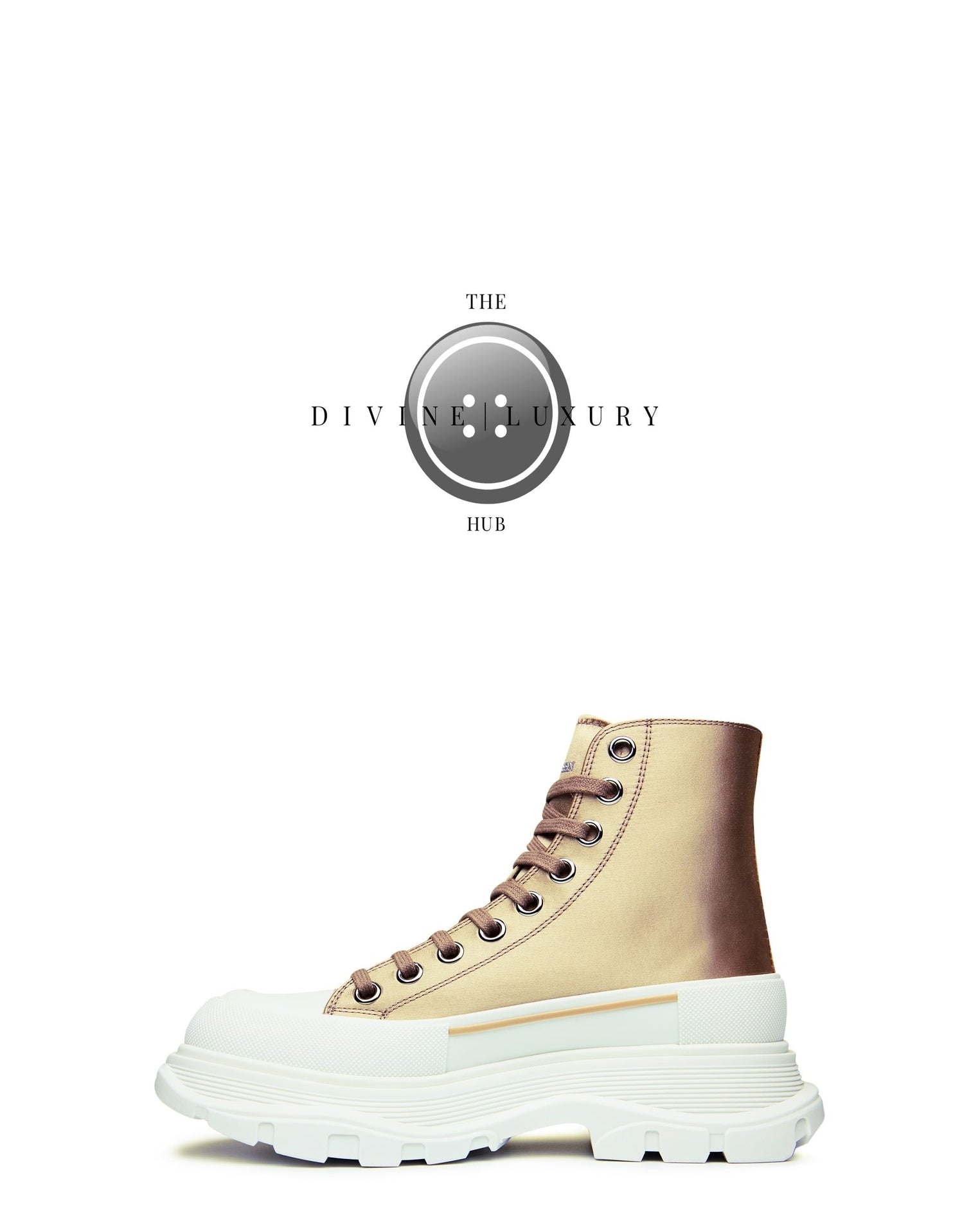 LUXURY HUB ALEXANDER MCQUEEN TREAD SLICK HIGH TOPS