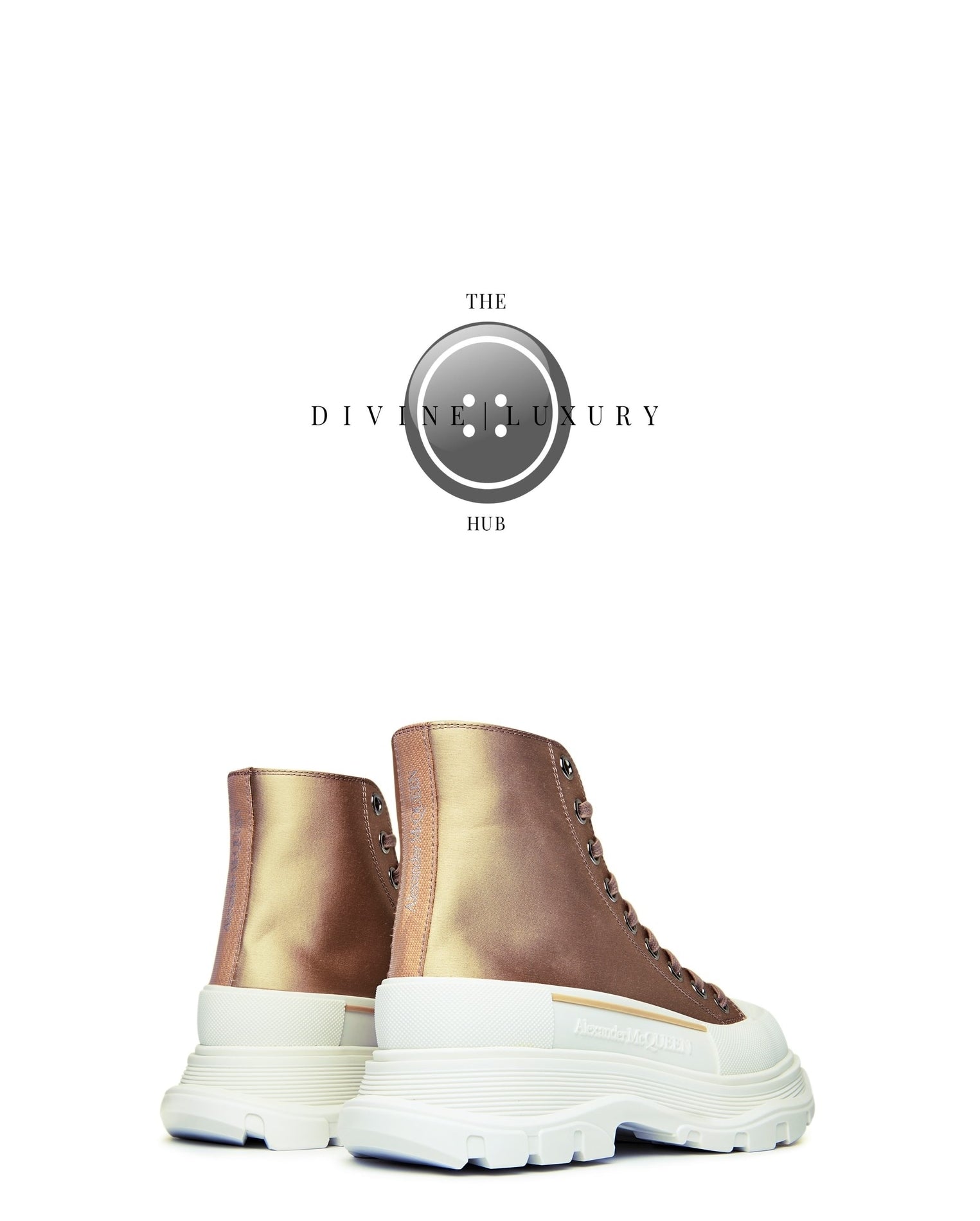 LUXURY HUB ALEXANDER MCQUEEN TREAD SLICK HIGH TOPS