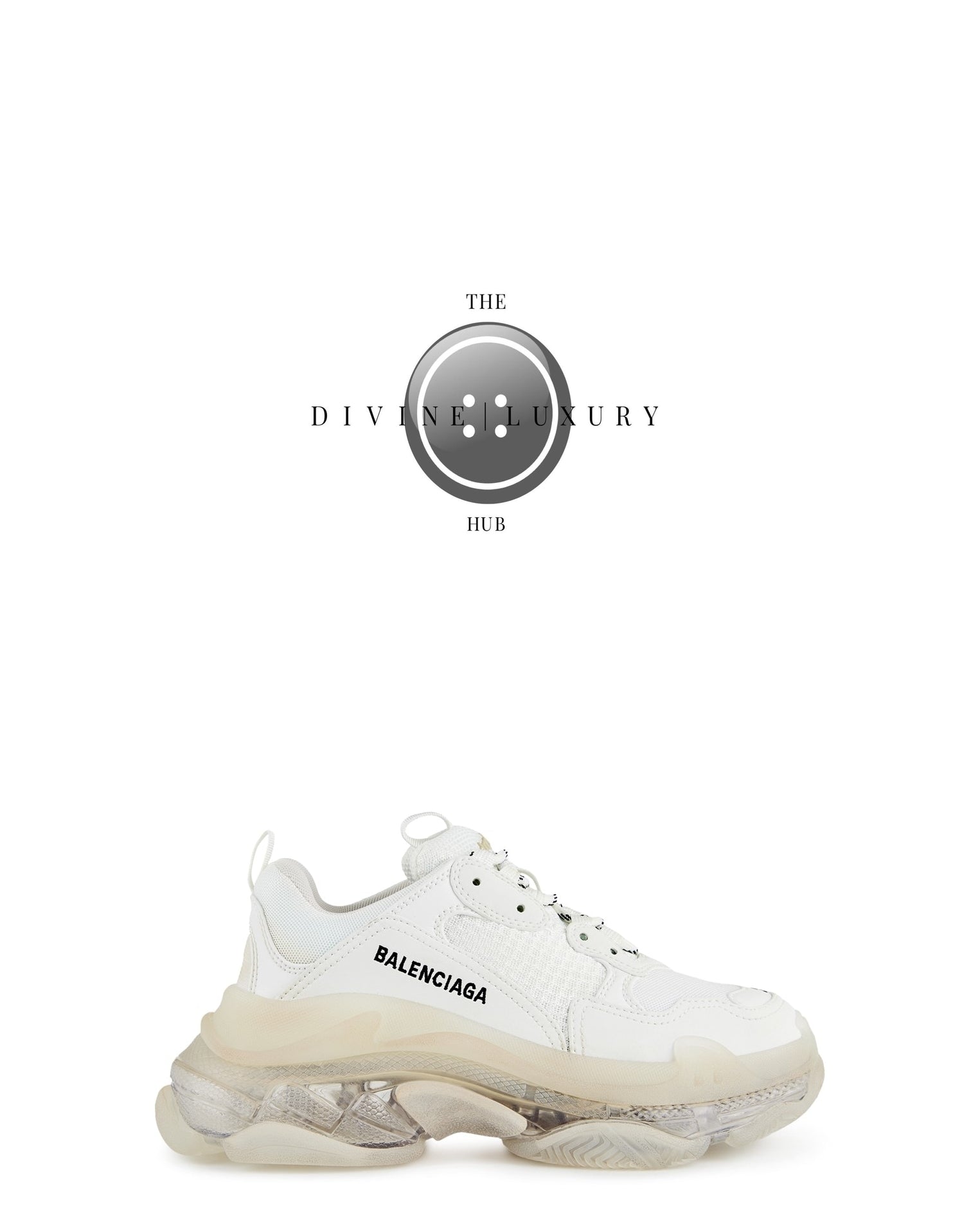 LUXURY HUB BALENCIAGA TRIPLE S CLEAR SOLE TRAINERS