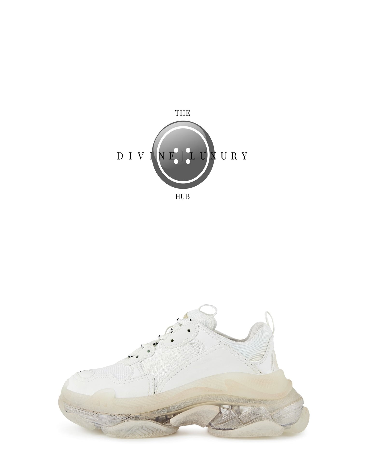 LUXURY HUB BALENCIAGA TRIPLE S CLEAR SOLE TRAINERS