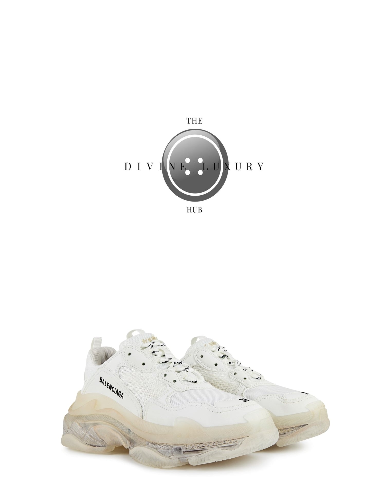 LUXURY HUB BALENCIAGA TRIPLE S CLEAR SOLE TRAINERS