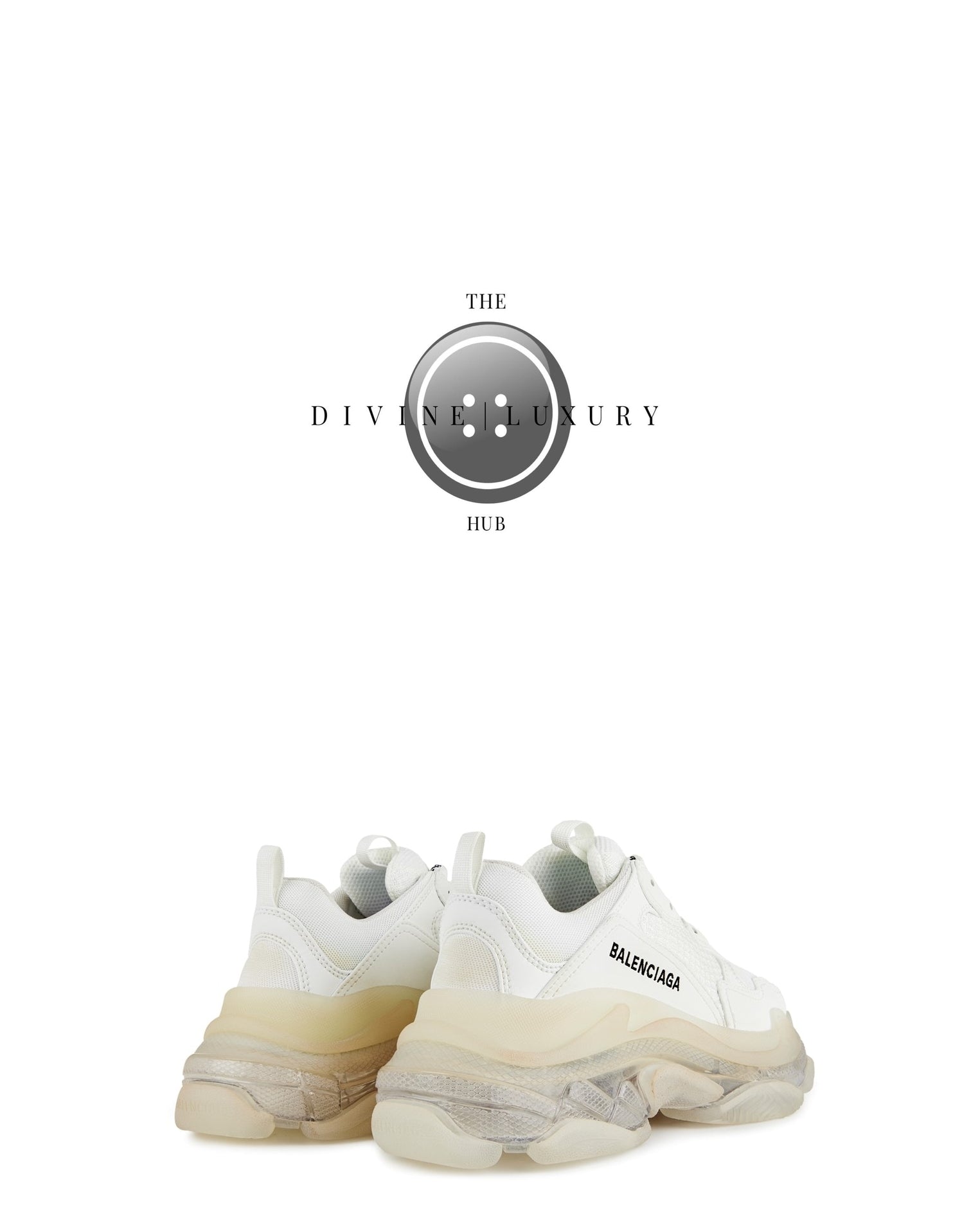 LUXURY HUB BALENCIAGA TRIPLE S CLEAR SOLE TRAINERS