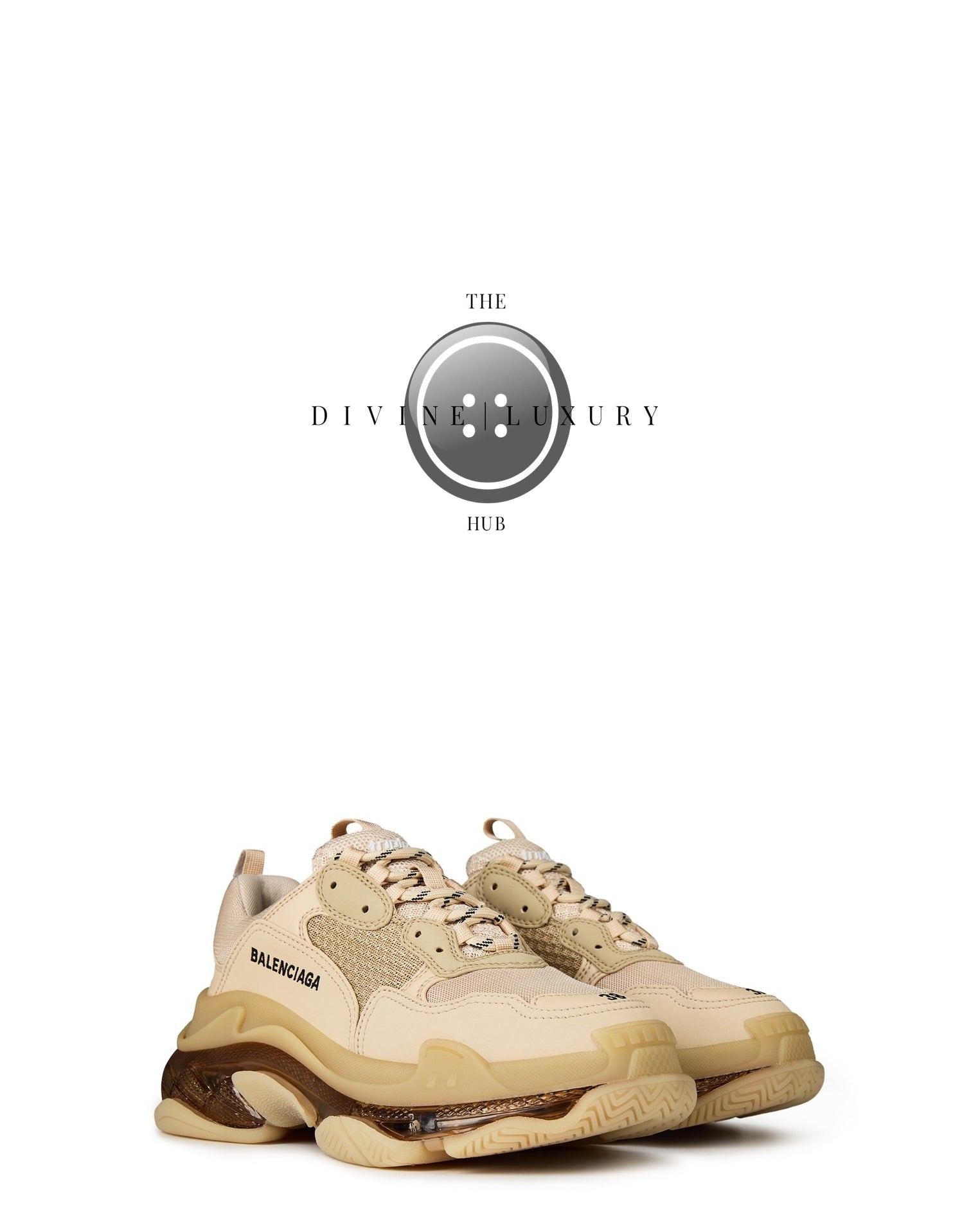 LUXURY HUB BALENCIAGA TRIPLE S CLEAR SOLE TRAINERS