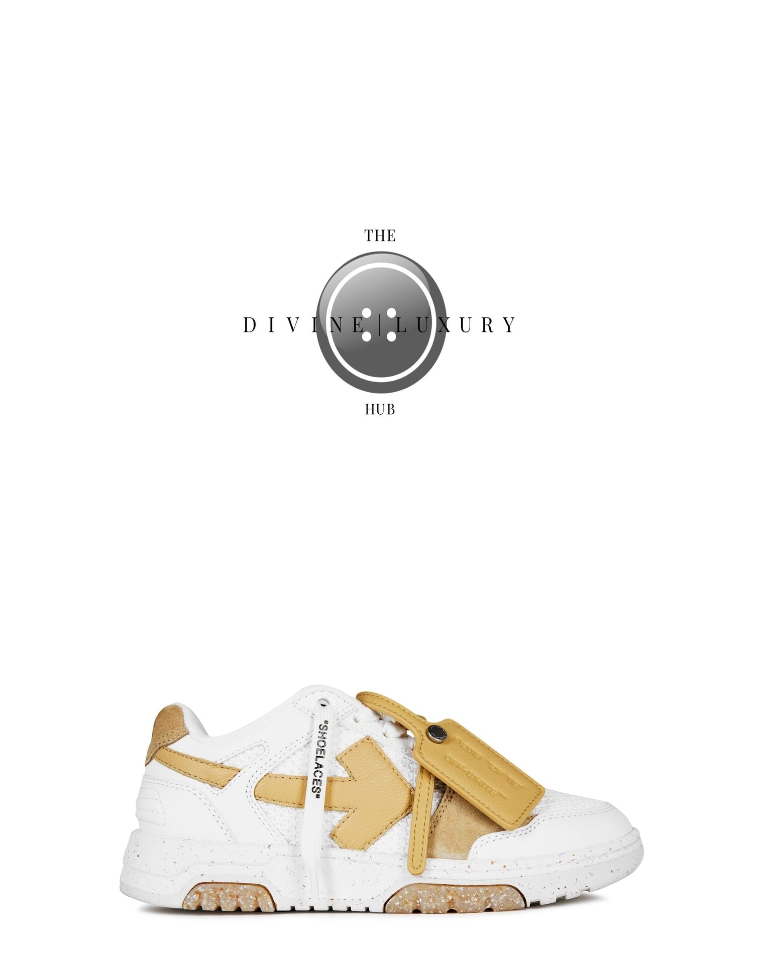 LUXURY HUB OFF WHITE SLIM OUT OF OFFICE TRAINERS