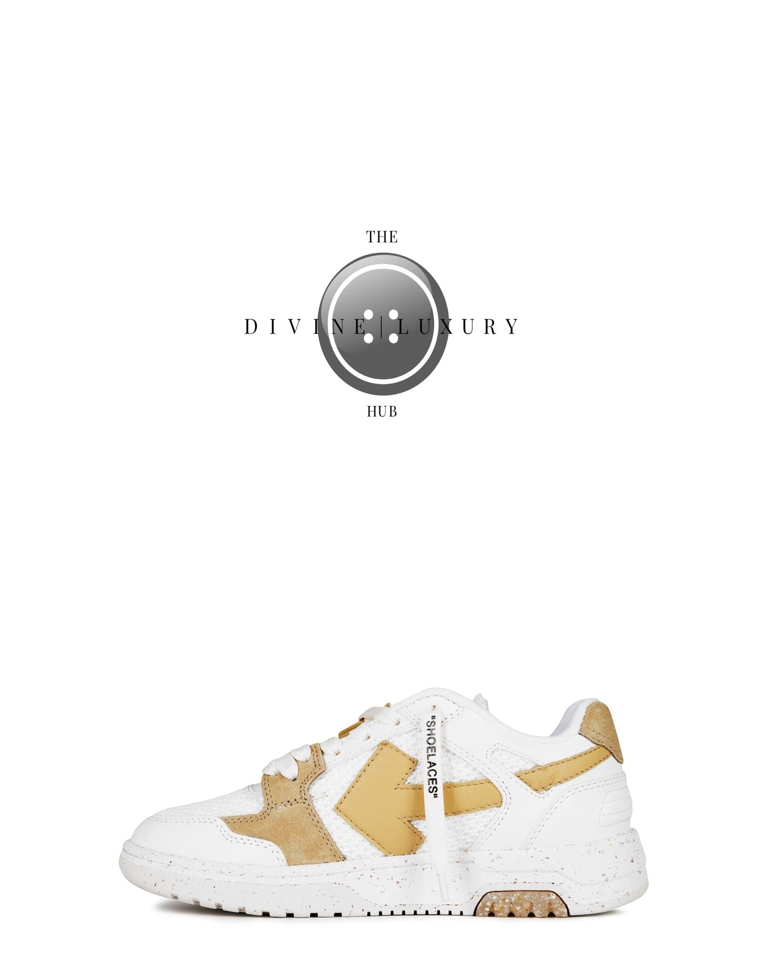 LUXURY HUB OFF WHITE SLIM OUT OF OFFICE TRAINERS