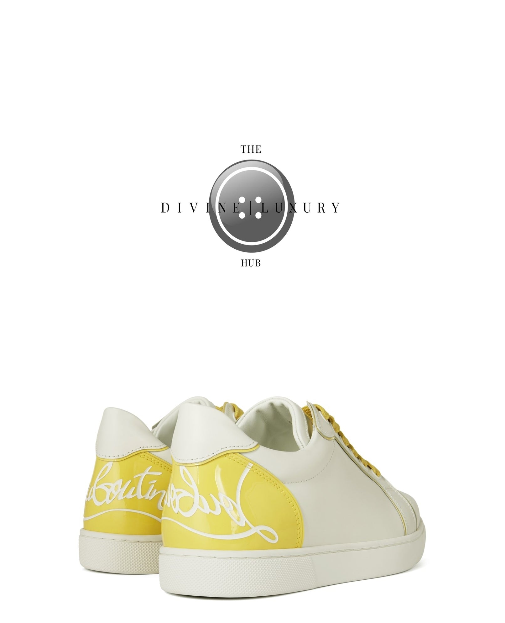 LUXURY HUB VIEIRA LEATHER LOW TOP TRAINERS