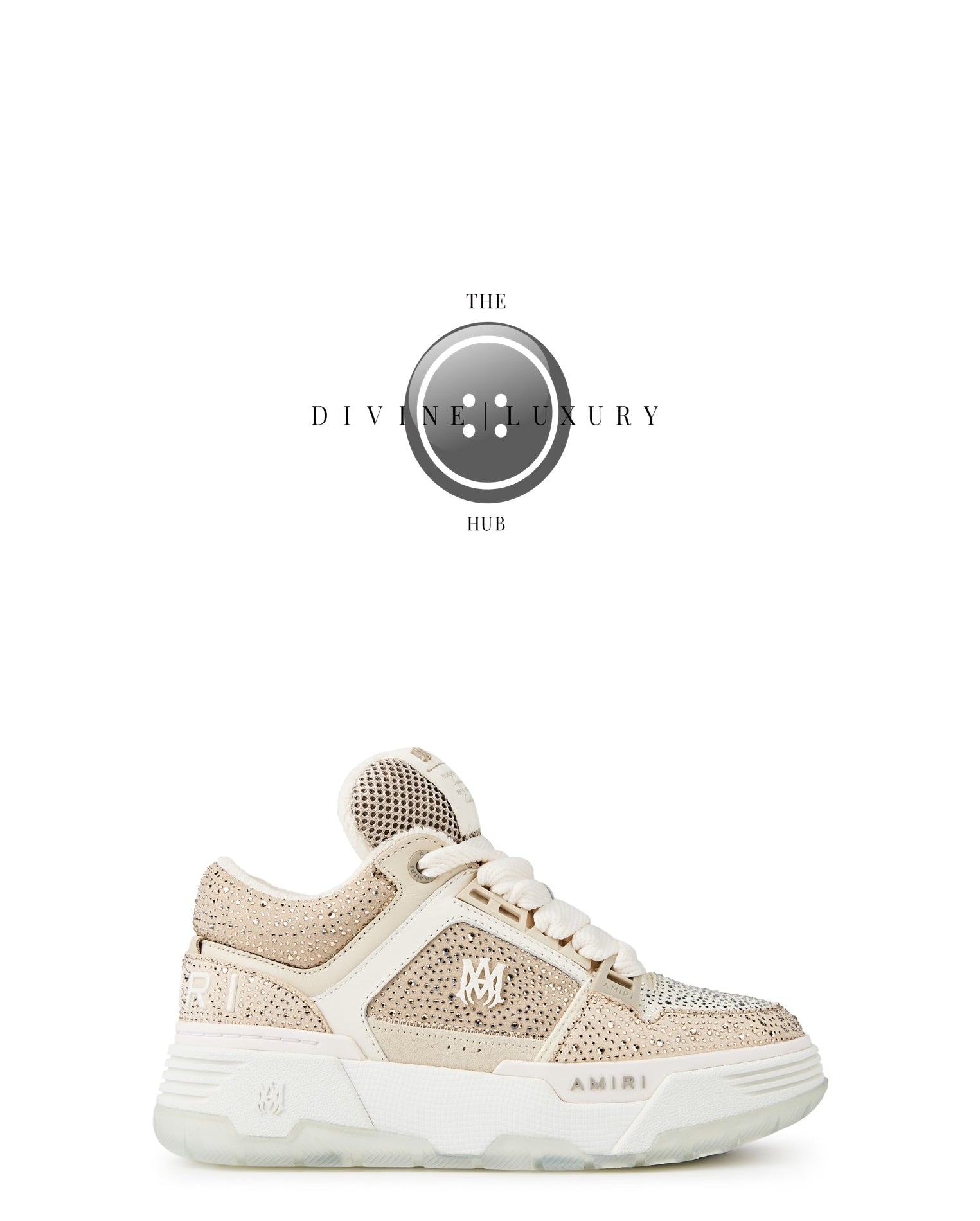 LUXURY HUB AMIRICRYST MA TRAINERS