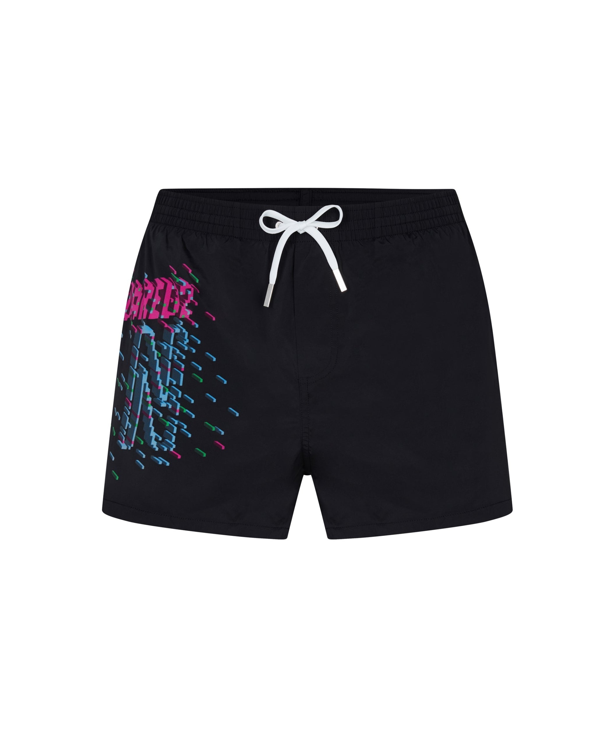 LUXURY HUB DSQUARED2 ICON PIXEL SWIM SHORTS