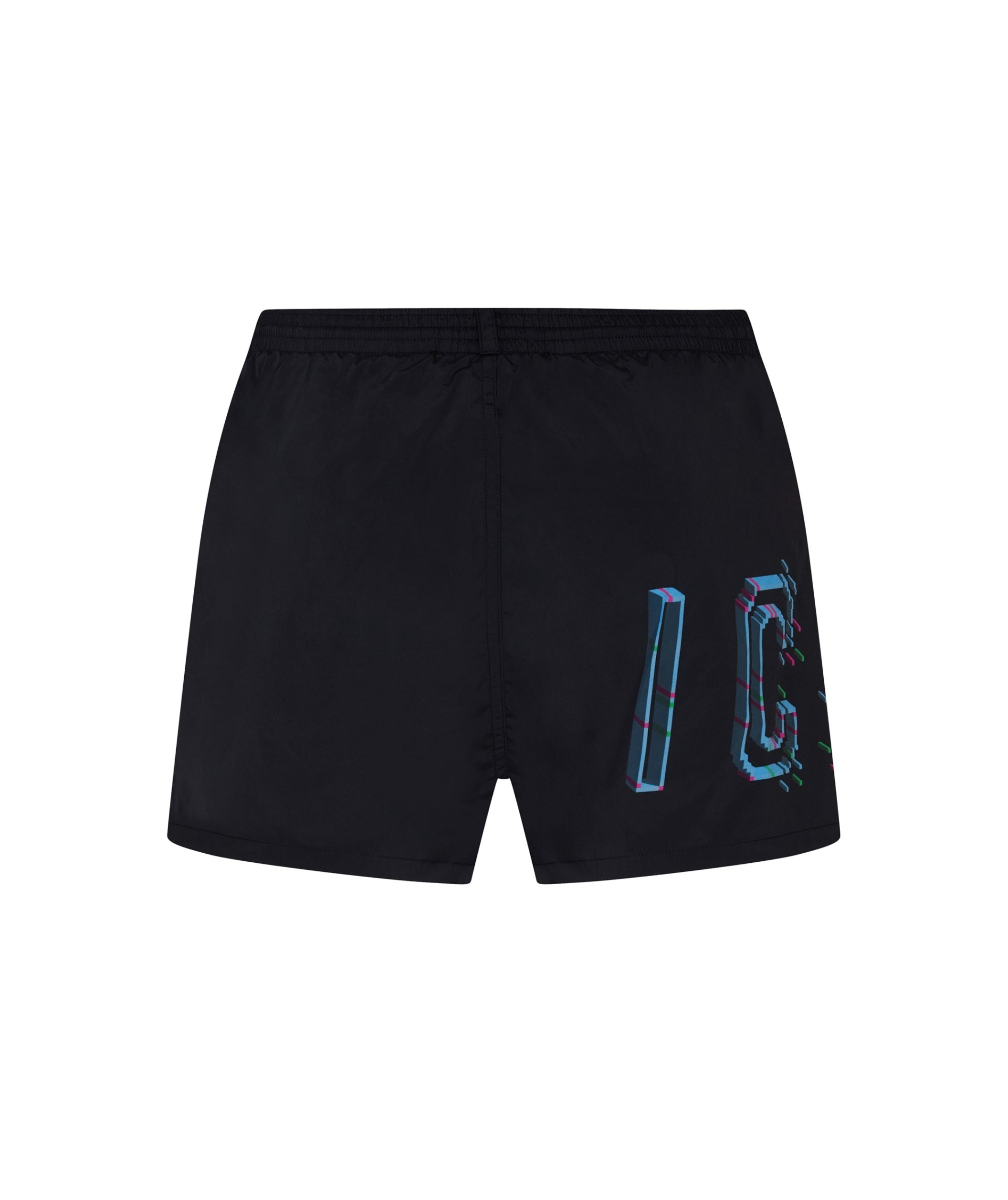 LUXURY HUB DSQUARED2 ICON PIXEL SWIM SHORTS