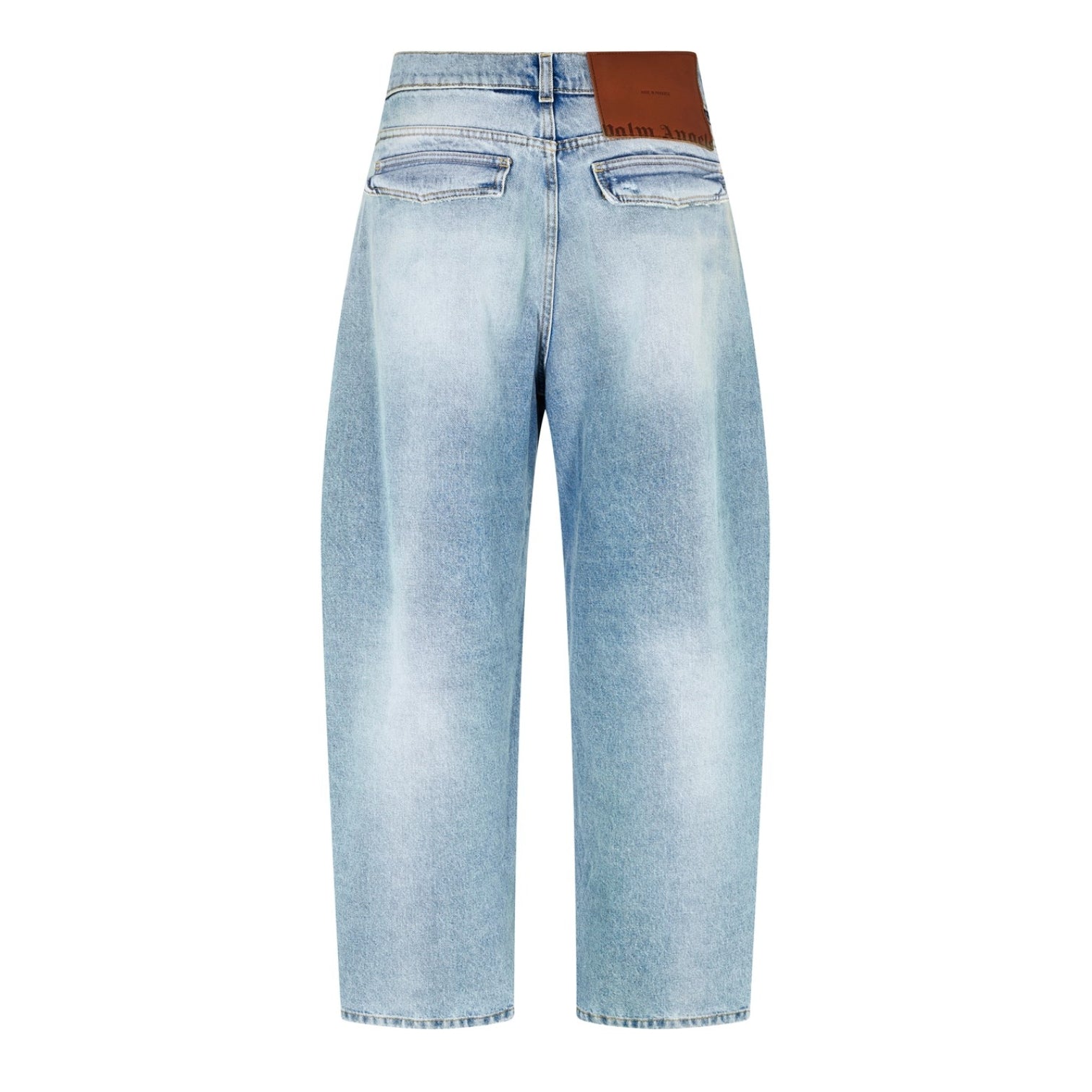 LUXURY HUB PALM ANGELS SPRAY HUNTER JEANS