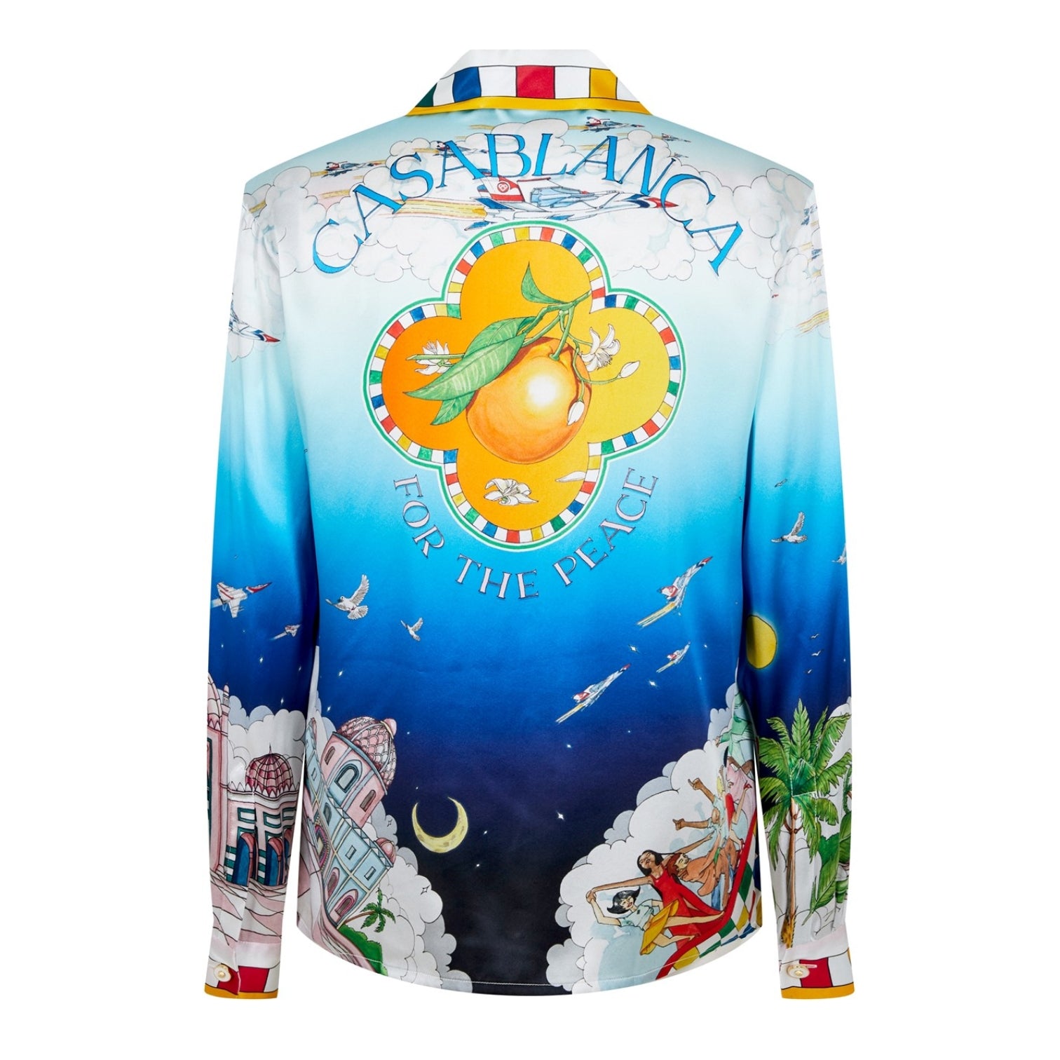 LUXURY HUB CASABLANCA CASA FLOWER SHIRT