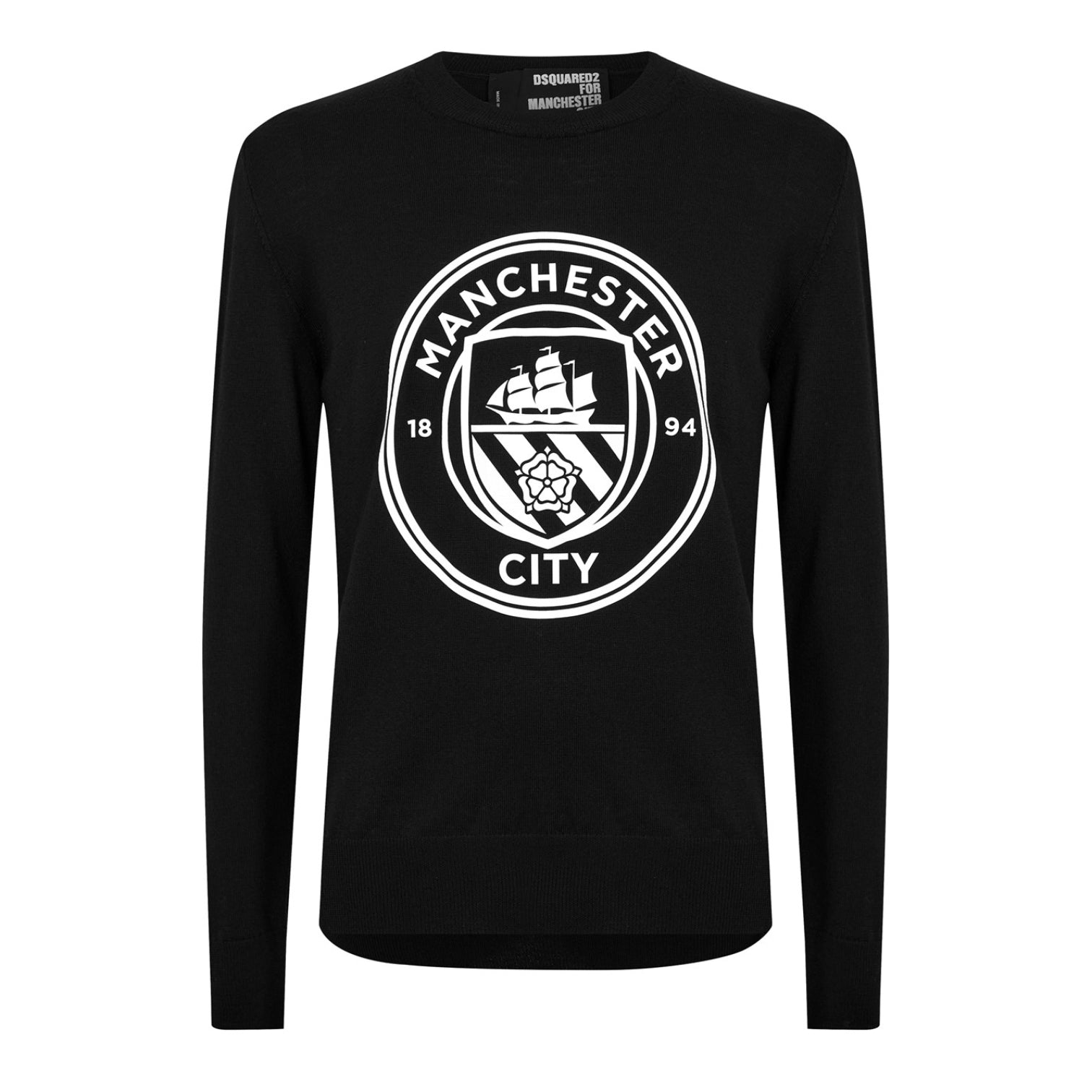 LUXURY HUB DSQUARED2 X MANCHESTER CITY SWEATSHIRT