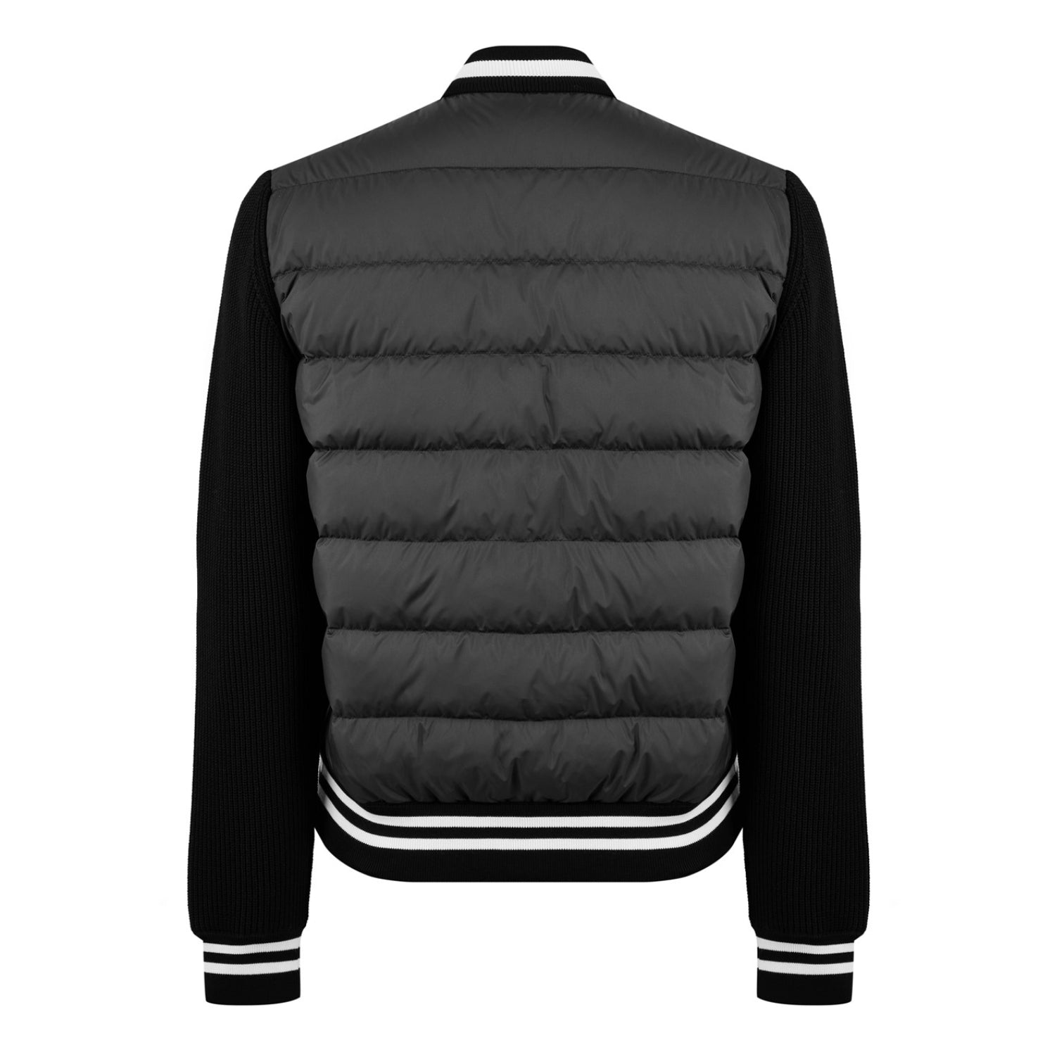 LUXURY HUB MONCLER PADDED ZIP-UP CARDIGAN