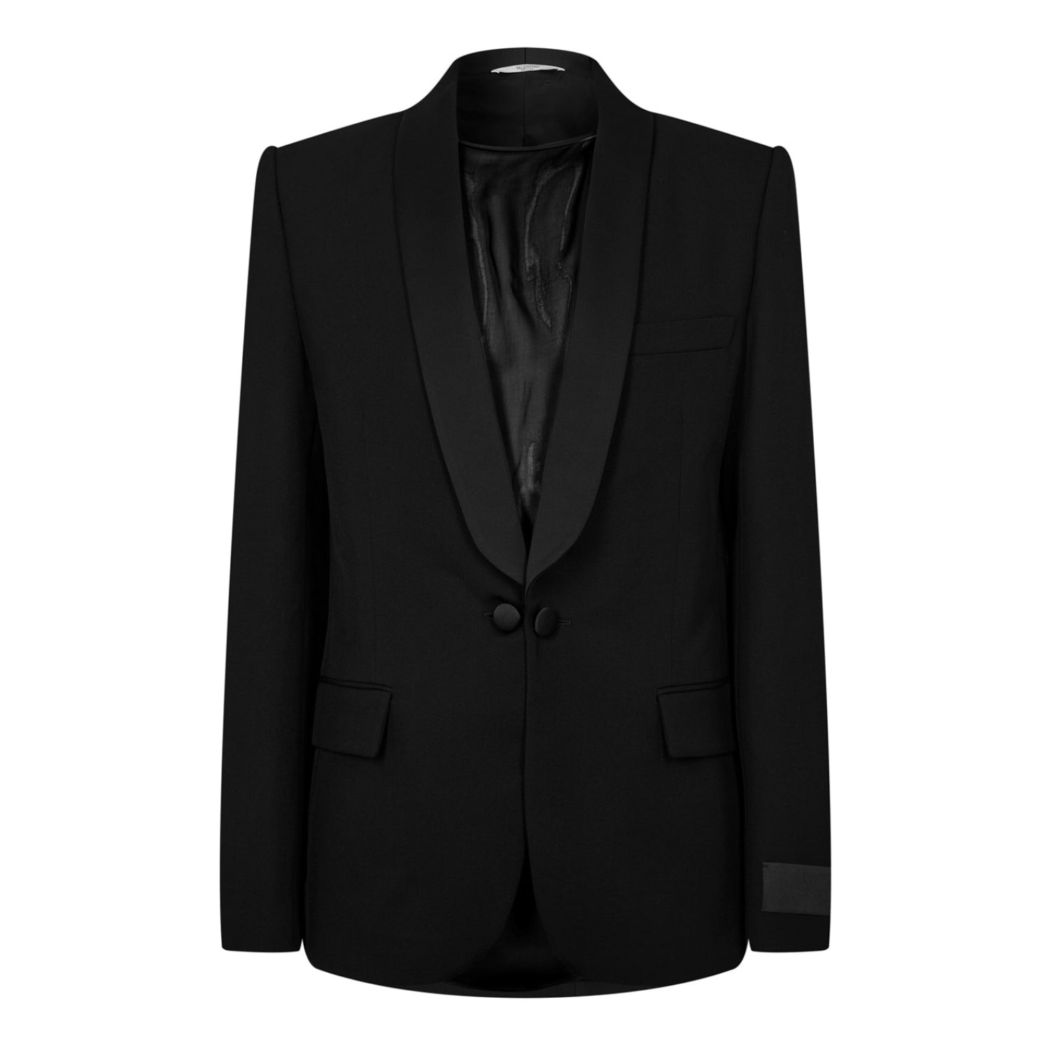 LUXURY HUB VALENTINO SINGLE BREASTED WOOL BLAZER