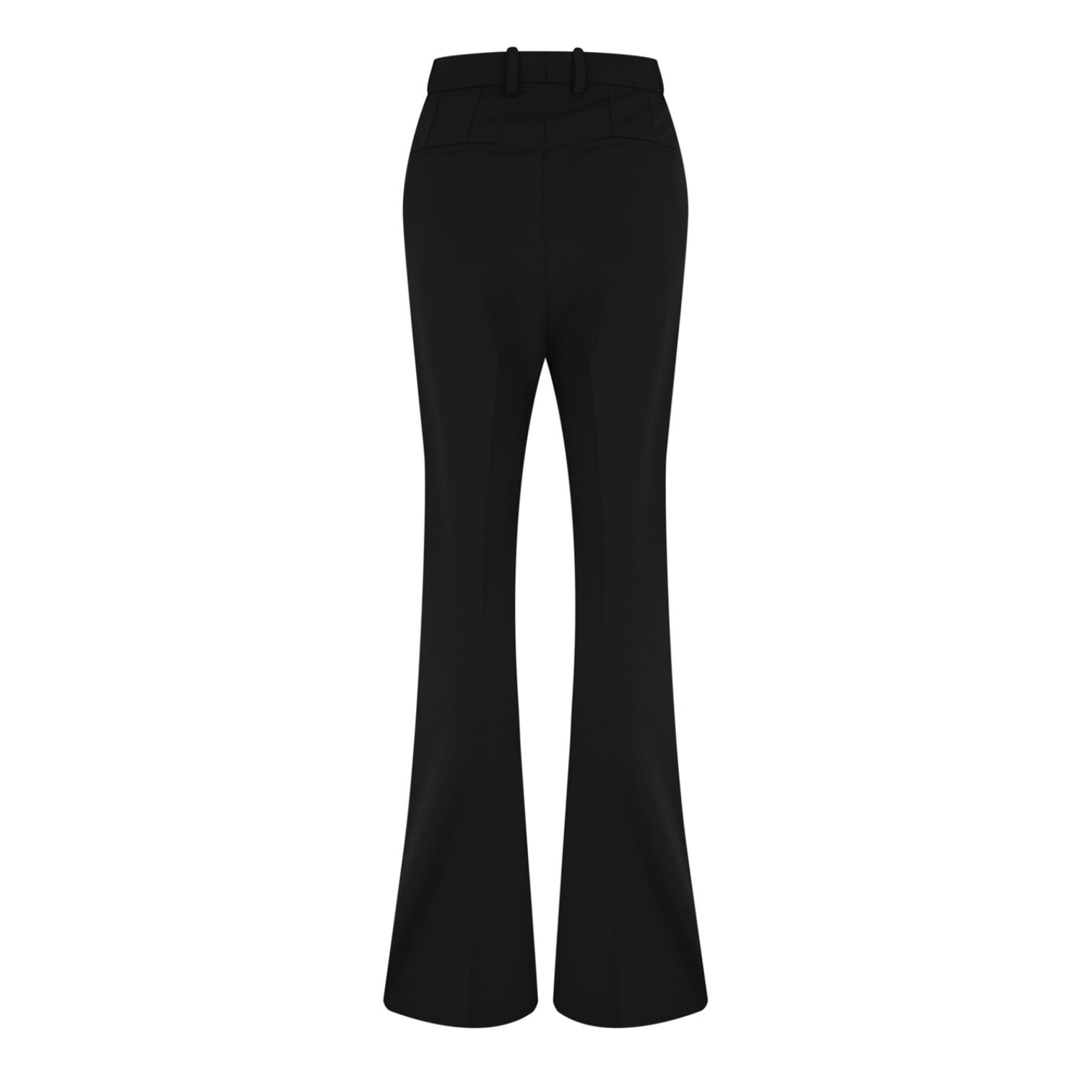 LUXURY HUB DOLCE AND GABBANA STRETCH JERSEY FLARED PANTS