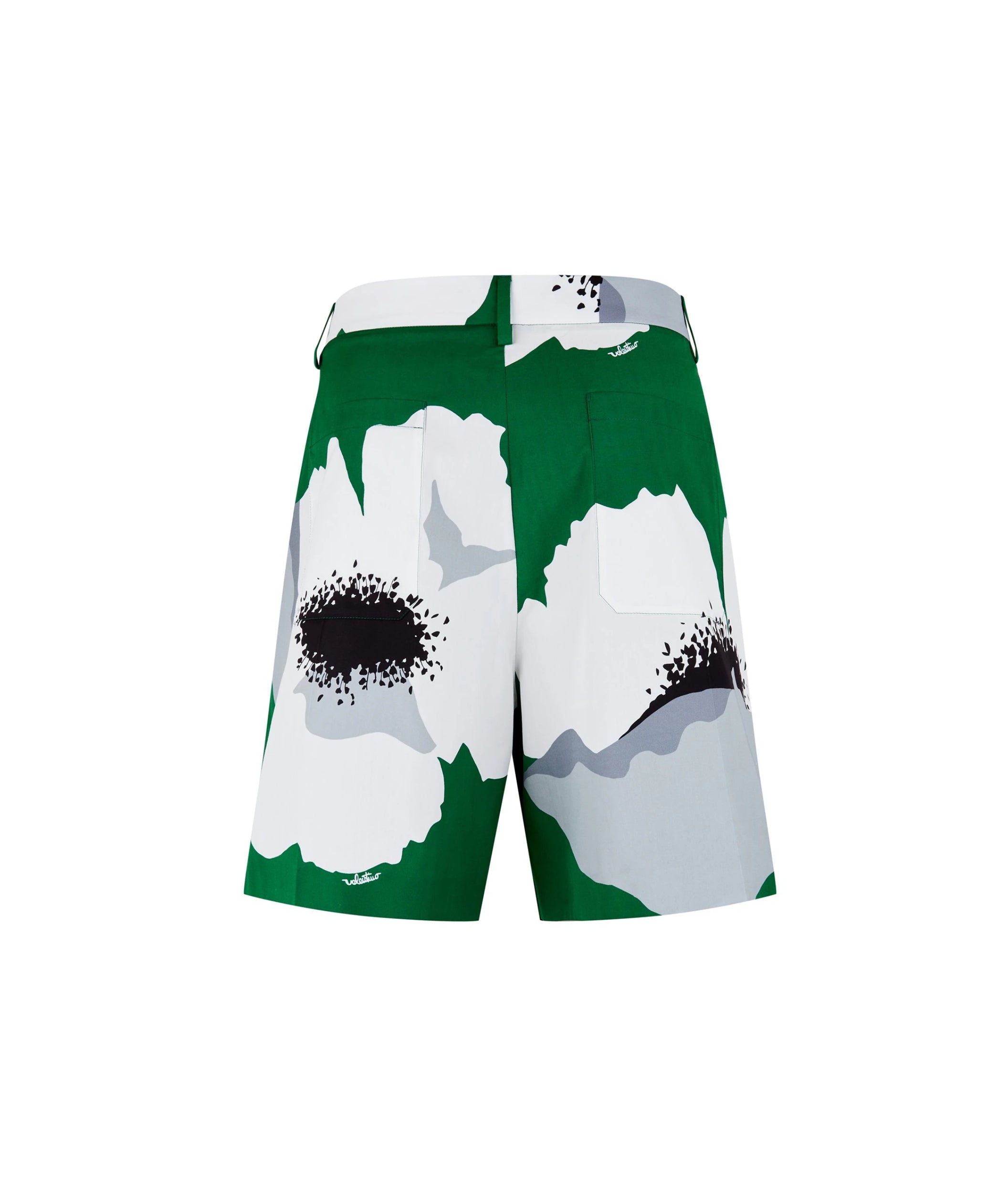 LUXURY HUB VALENTINO VAL FLOWER SHORTS