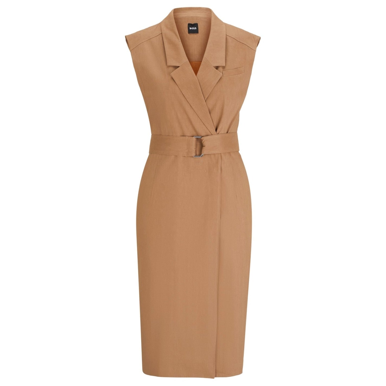 LUXURY HUB BOSS DRUPE WRAP DRESS