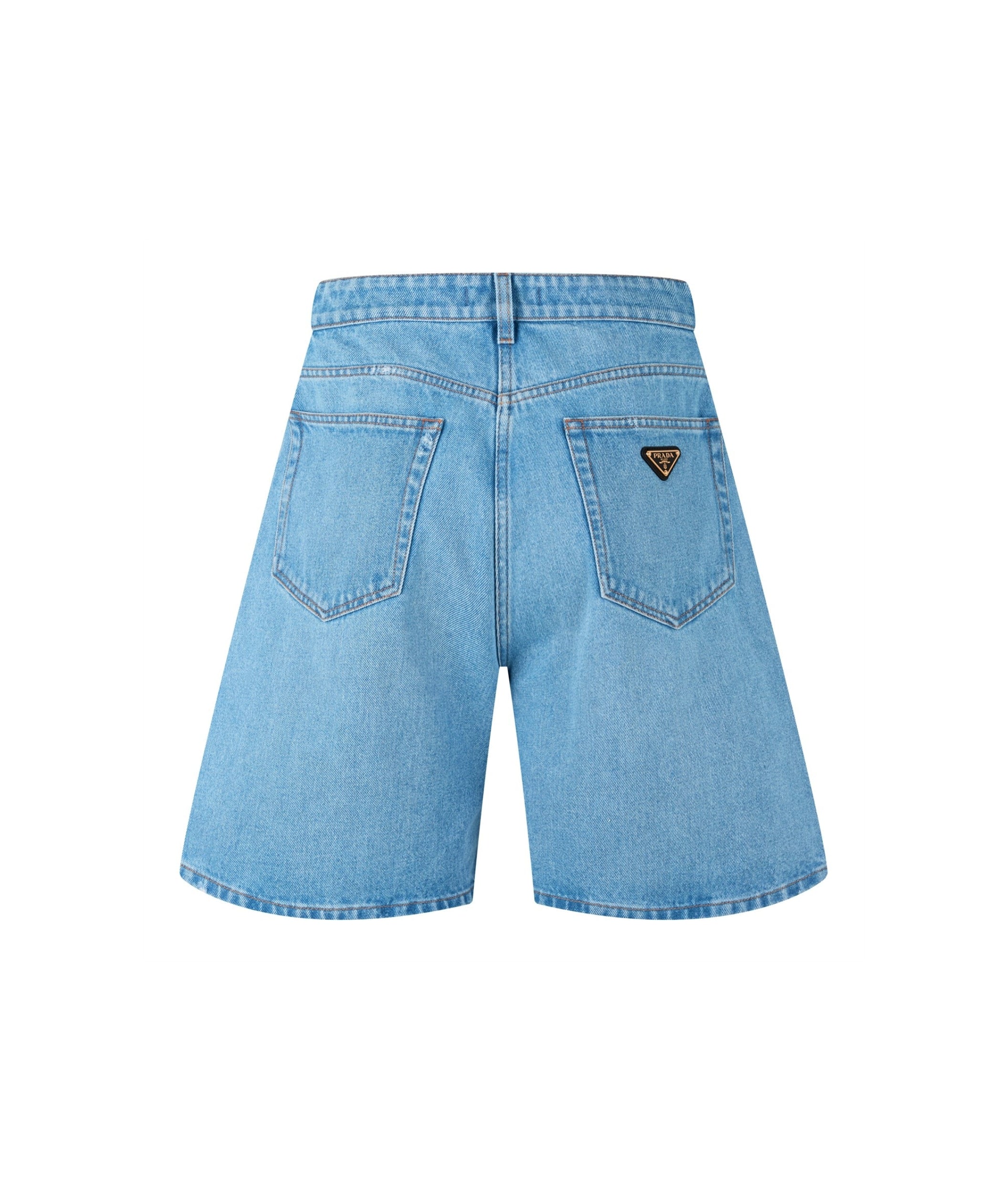 LUXURY HUB PRADA DENIM BERMUDA SHORTS