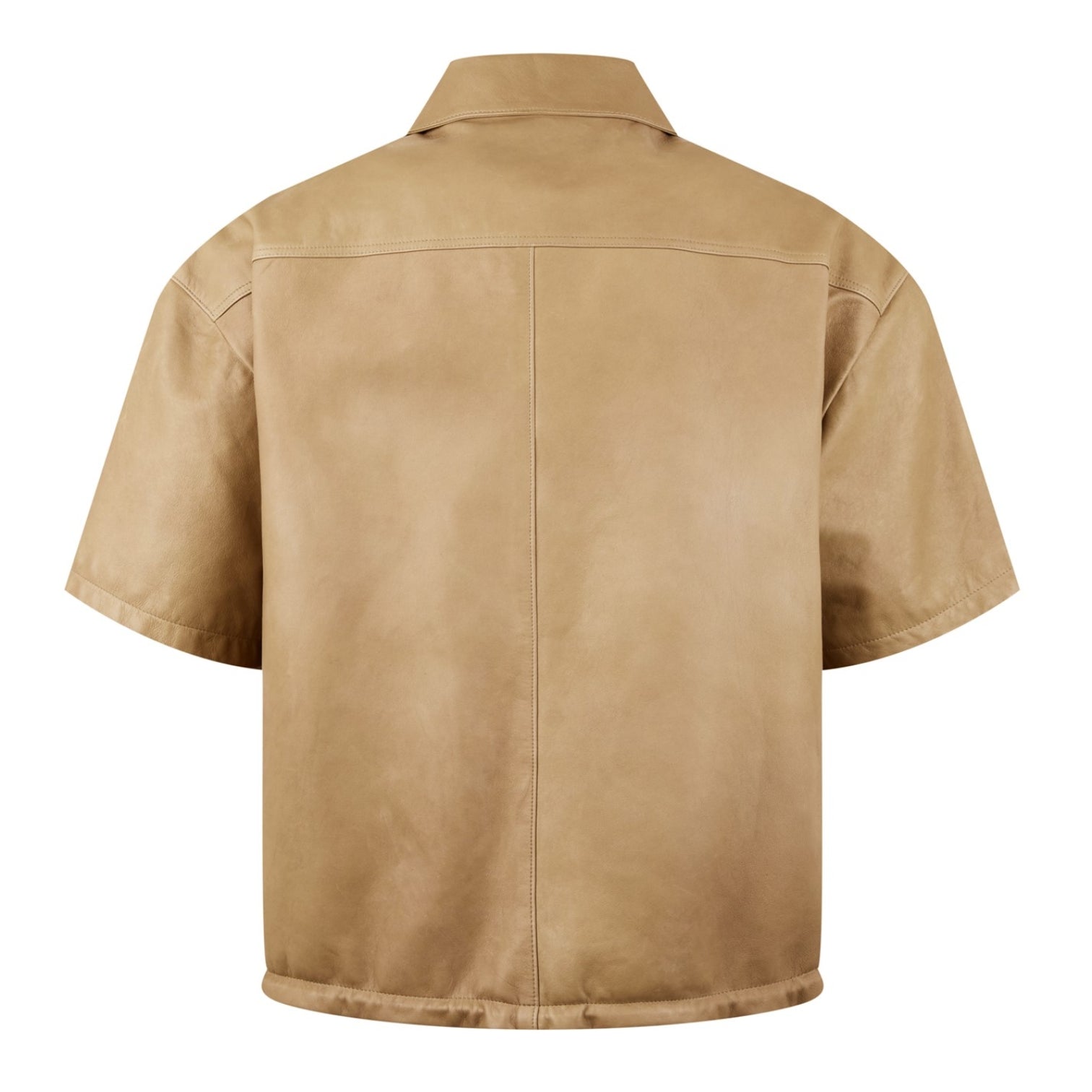 Prada leather shirt hotsell