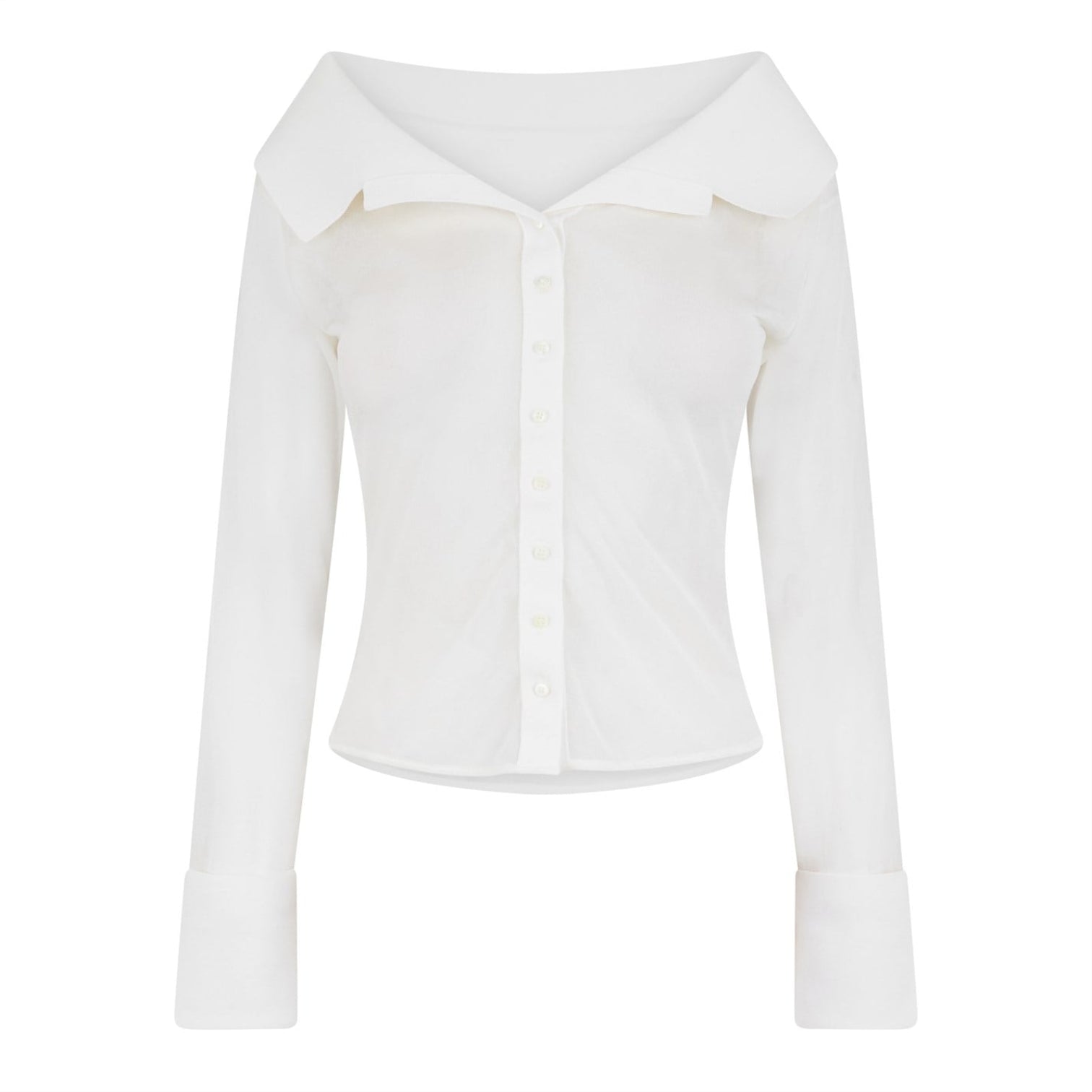 LUXURY HUB JACQUEMUS LA BREZZA SHEER SHIRT