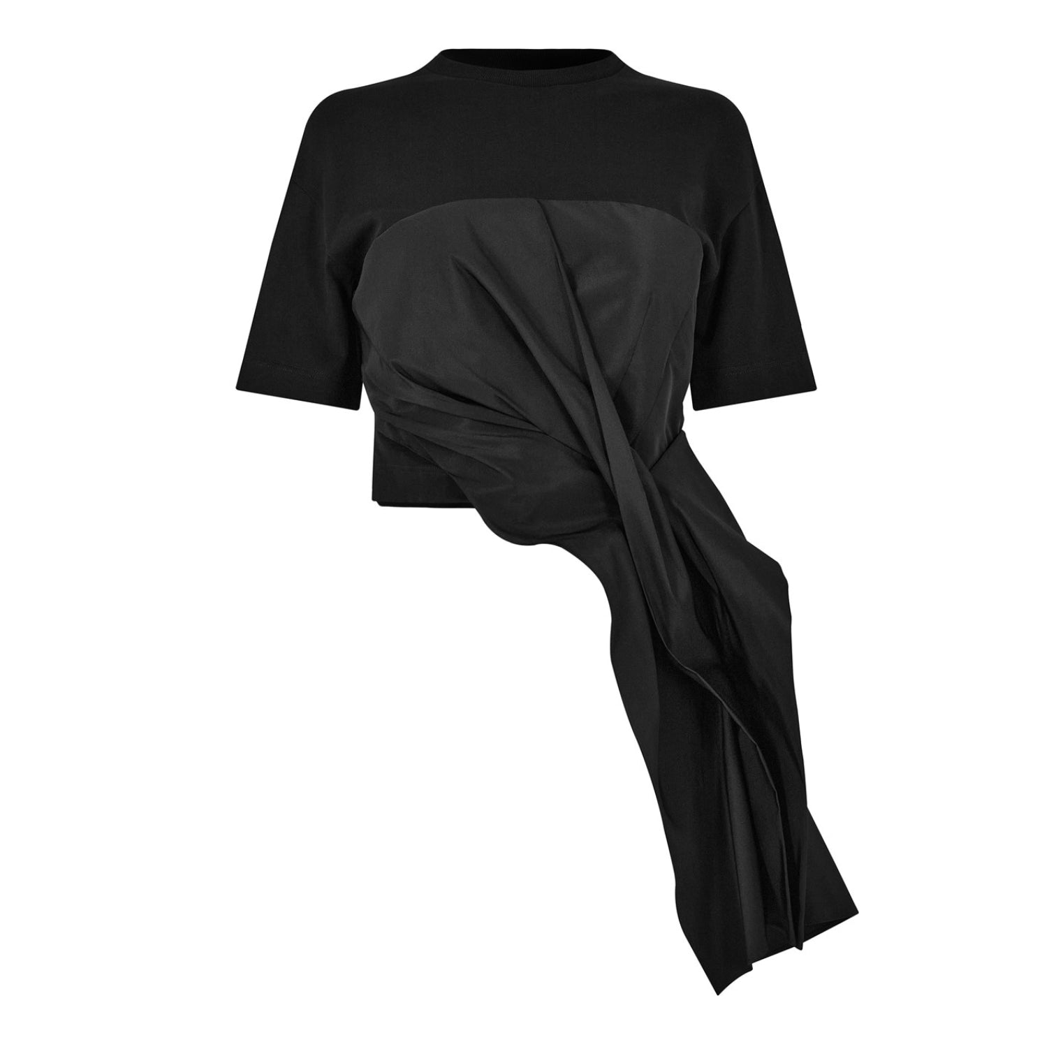 LUXURY HUB ALEXANDER MCQUEEN DRAPE TOP