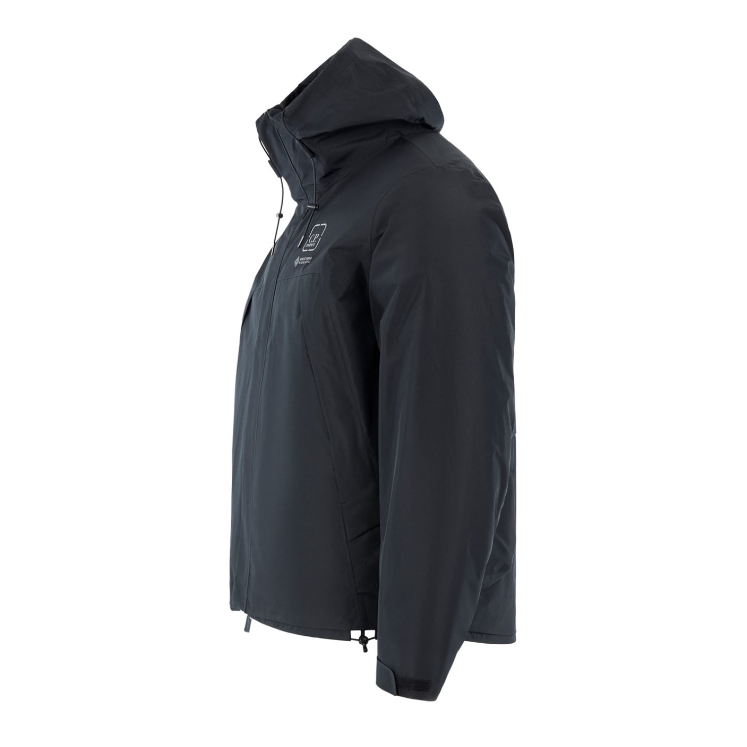 LUXURY HUB CP COMPANY METROPOLIS MEN'S GORE-TEX WINDPROOF HOODED MEDIUM PUFFER JACKET