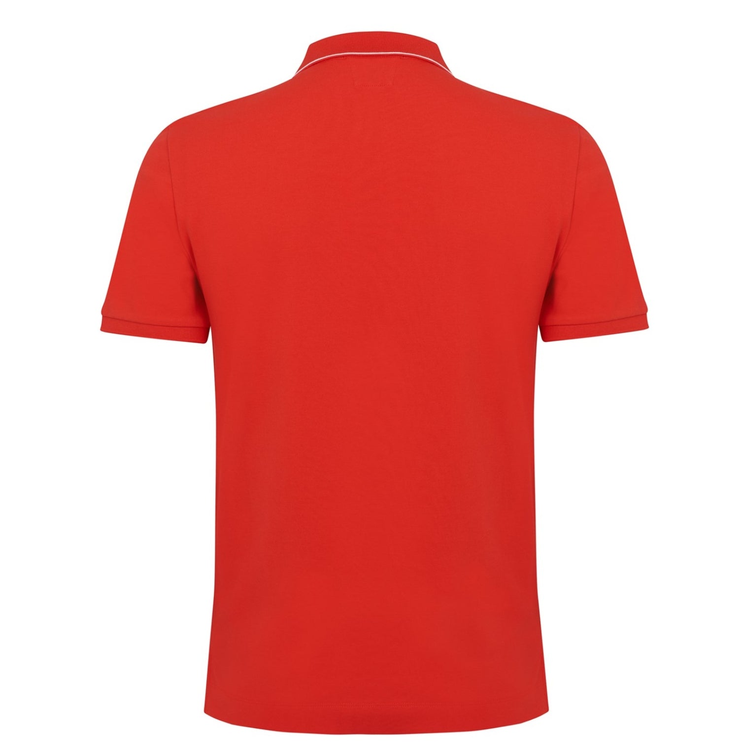 LUXURY HUB CP COMPANY SHORT SLEEVE TIPPED POLO SHIRT